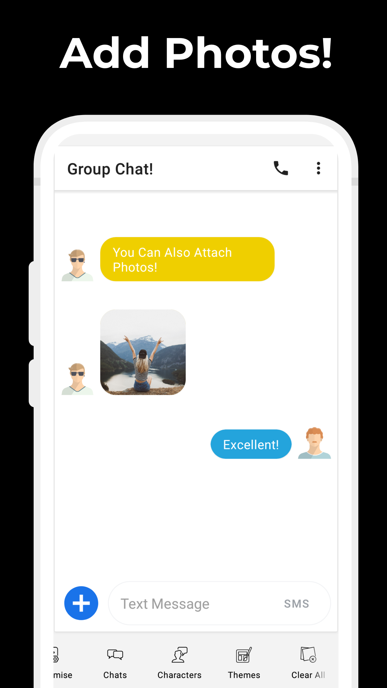 اسکرین شات 6 برنامه Text Message Creator