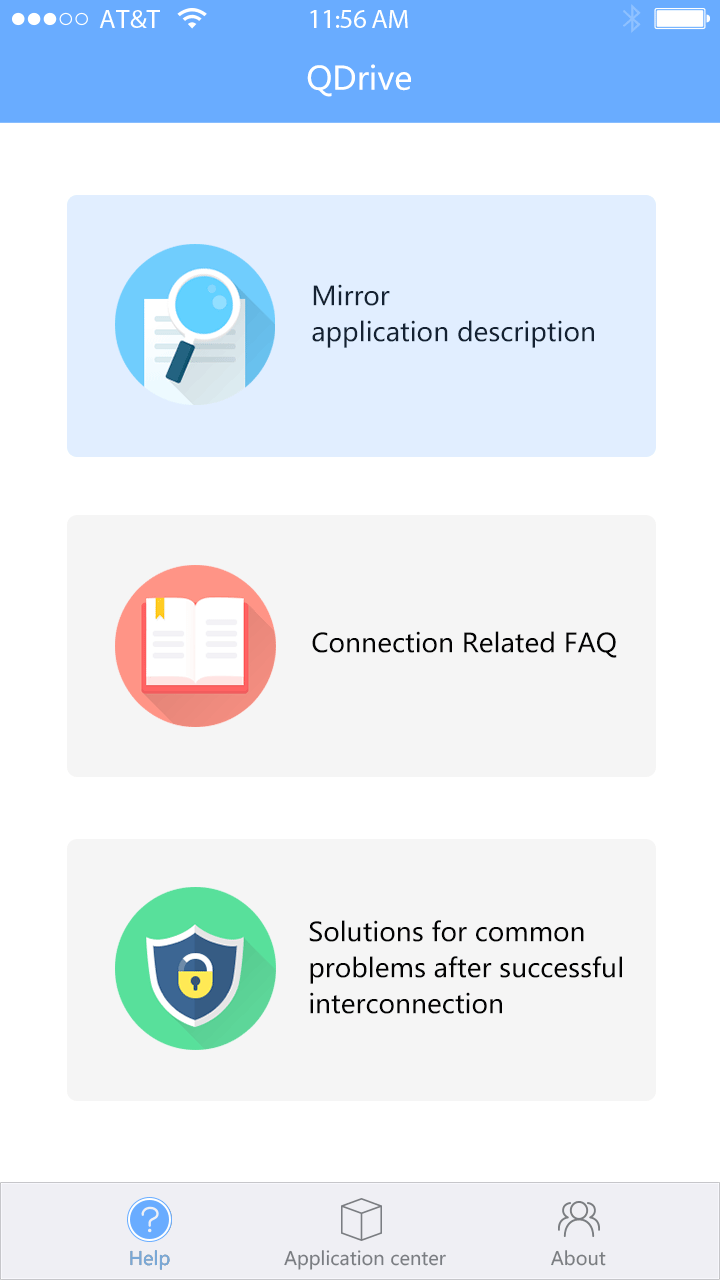 اسکرین شات 2 برنامه QDrive