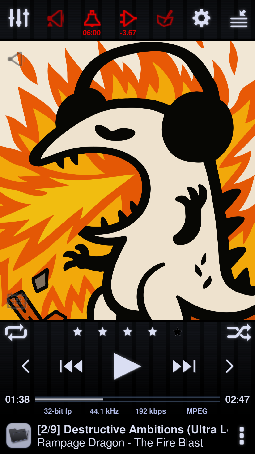 اسکرین شات 1 برنامه Neutron Music Player (Eval)