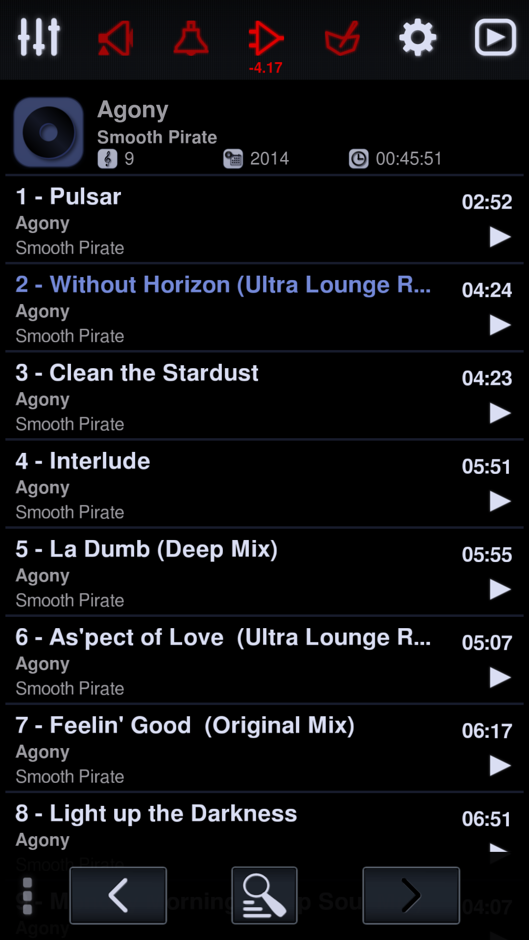 اسکرین شات 4 برنامه Neutron Music Player (Eval)