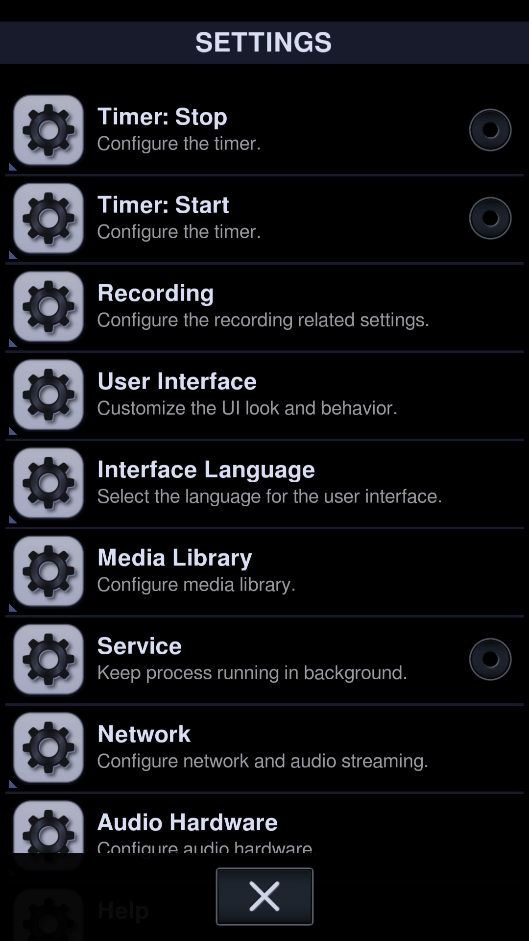 اسکرین شات 6 برنامه Neutron Audio Recorder (Eval)