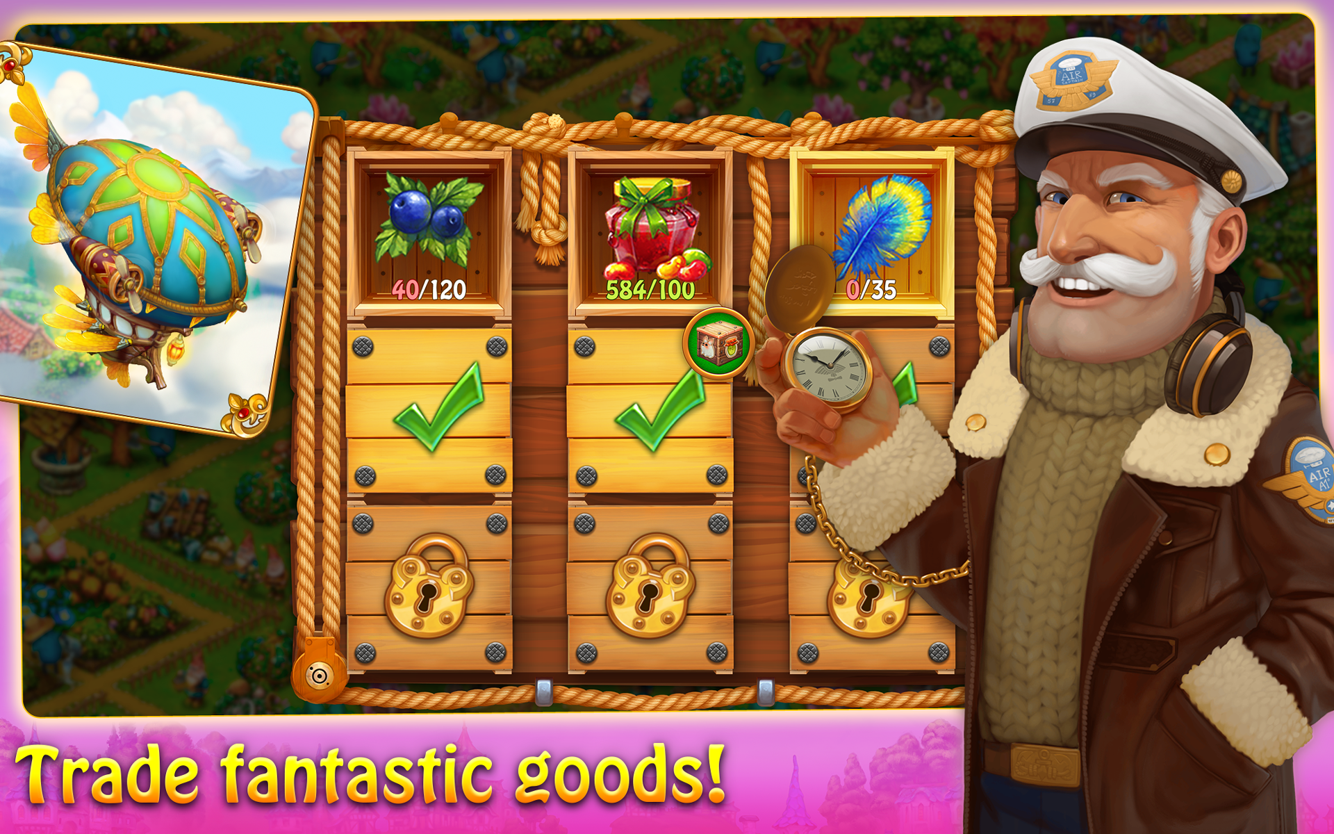 اسکرین شات 5 بازی Charm Farm: Village Games