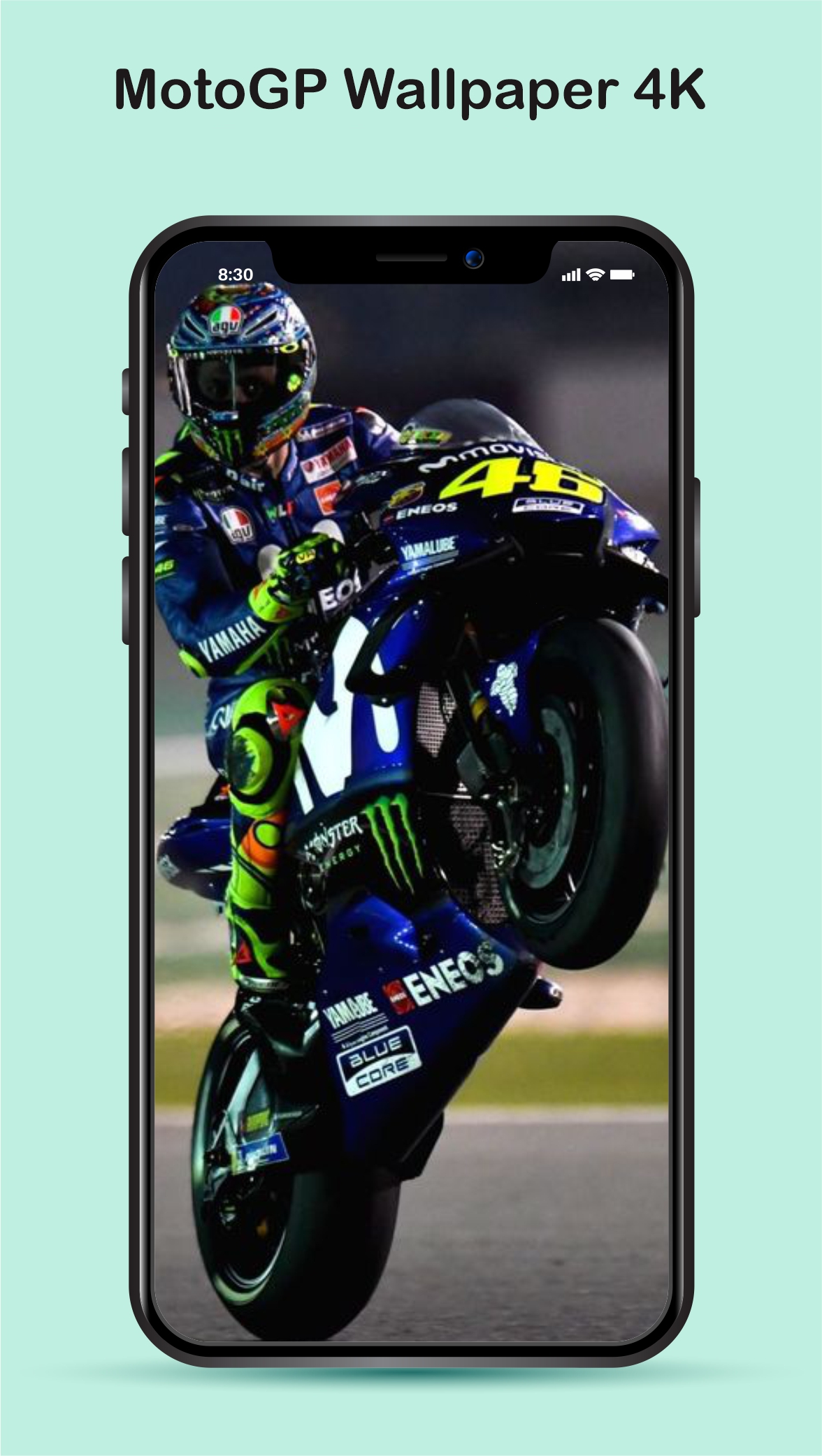 اسکرین شات 6 برنامه MotoGP Wallpaper 4K