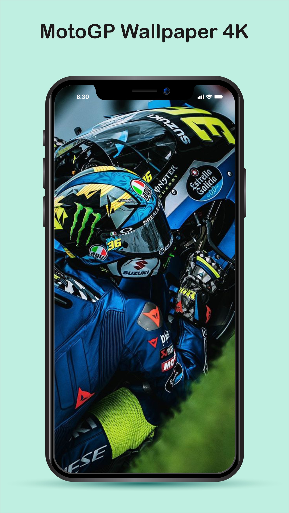 اسکرین شات 7 برنامه MotoGP Wallpaper 4K