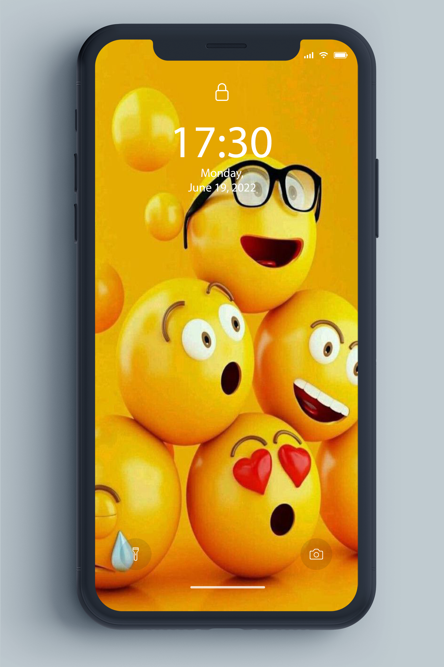 اسکرین شات 5 برنامه Emoji Wallpaper