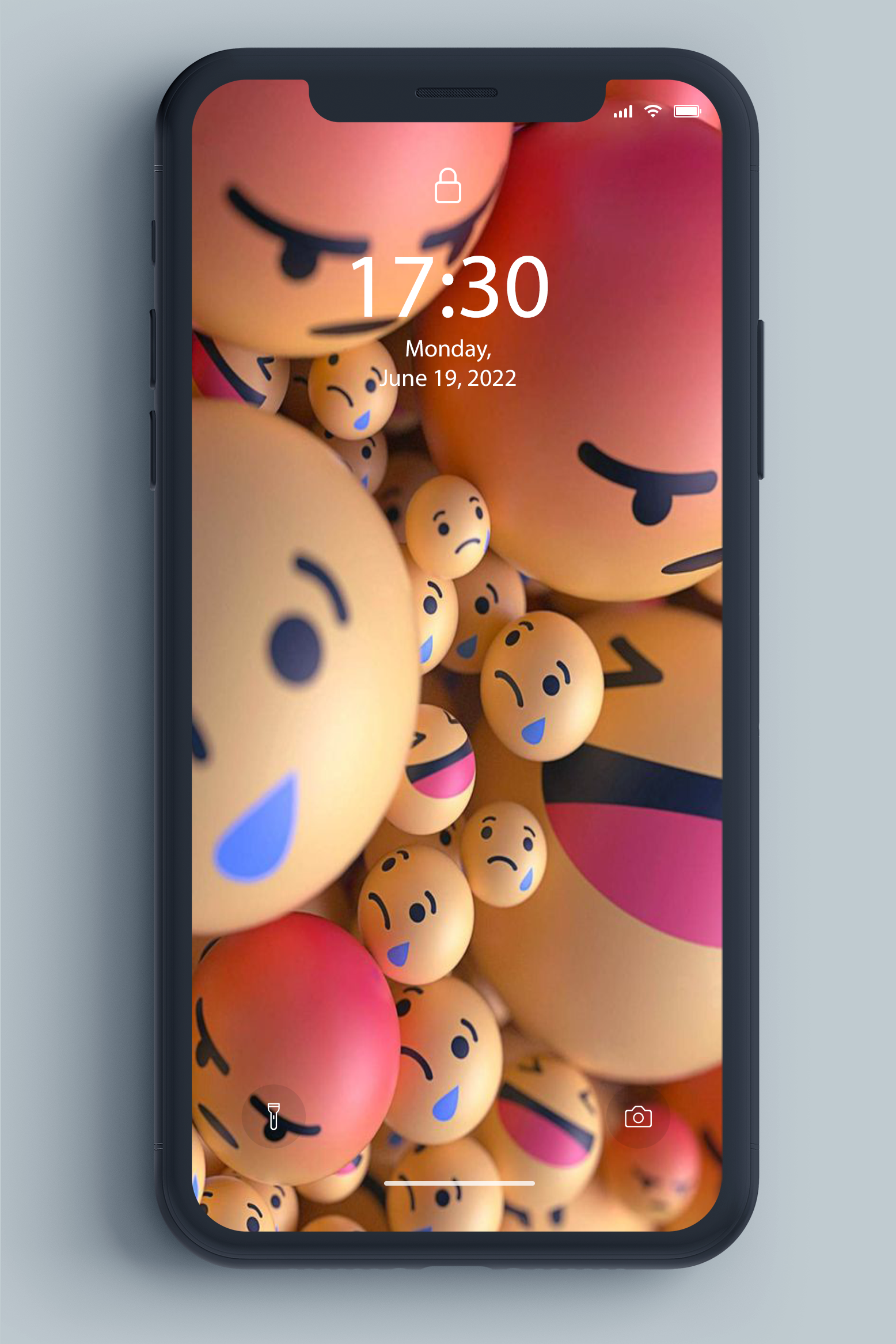اسکرین شات 4 برنامه Emoji Wallpaper