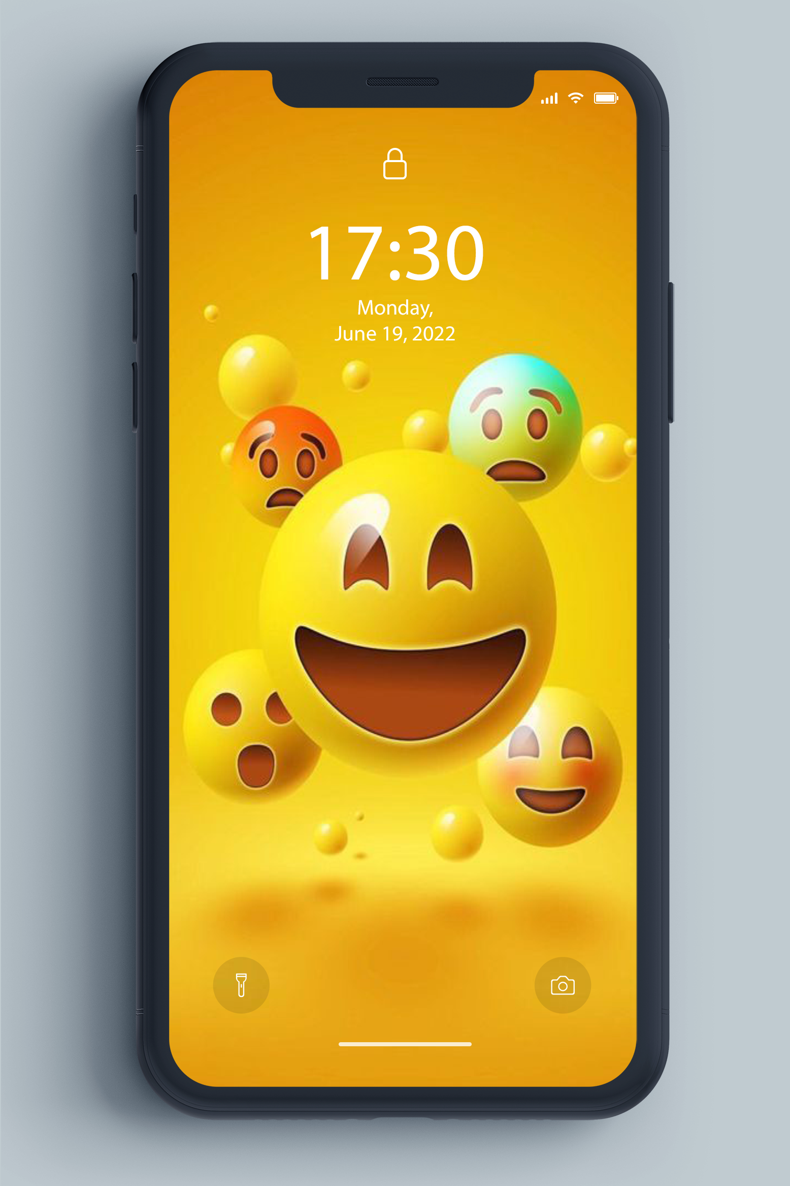 اسکرین شات 7 برنامه Emoji Wallpaper