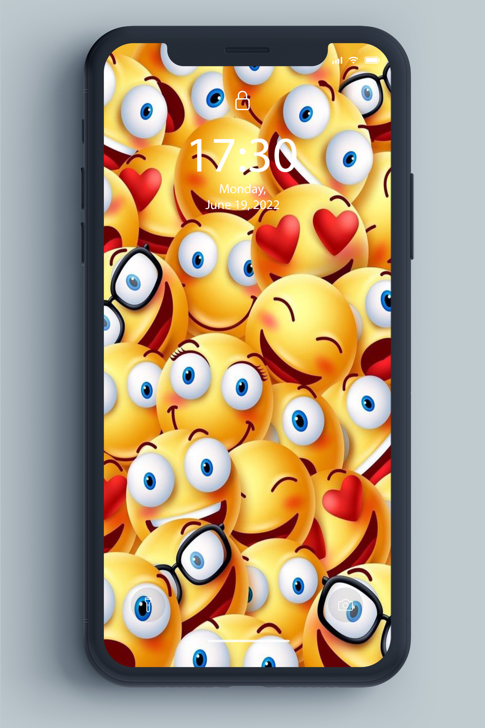 اسکرین شات 6 برنامه Emoji Wallpaper