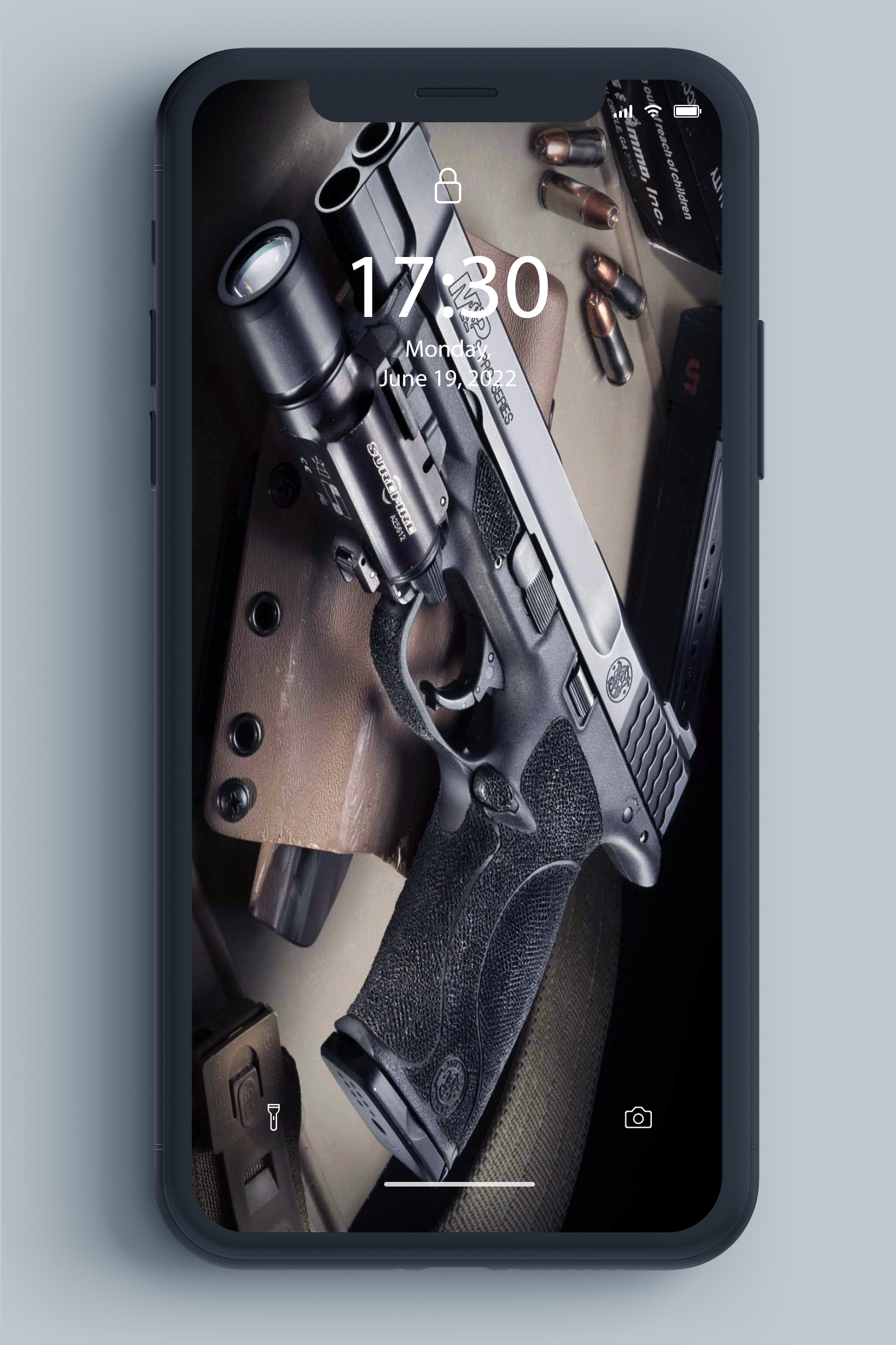 اسکرین شات 4 برنامه Gun Wallpaper