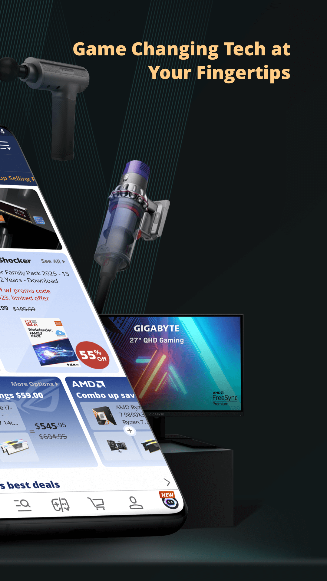 اسکرین شات 2 برنامه Newegg - Tech Shopping Online