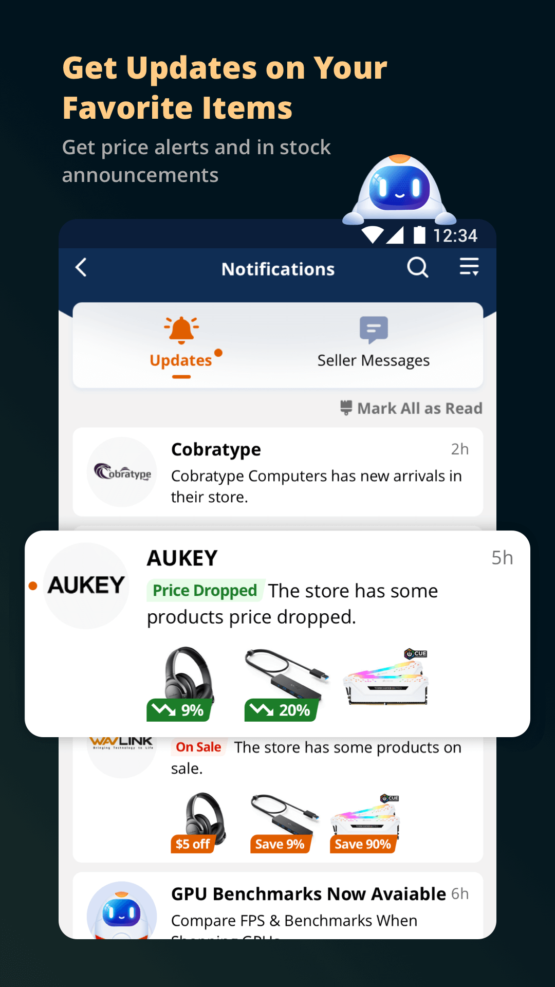 اسکرین شات 3 برنامه Newegg - Tech Shopping Online