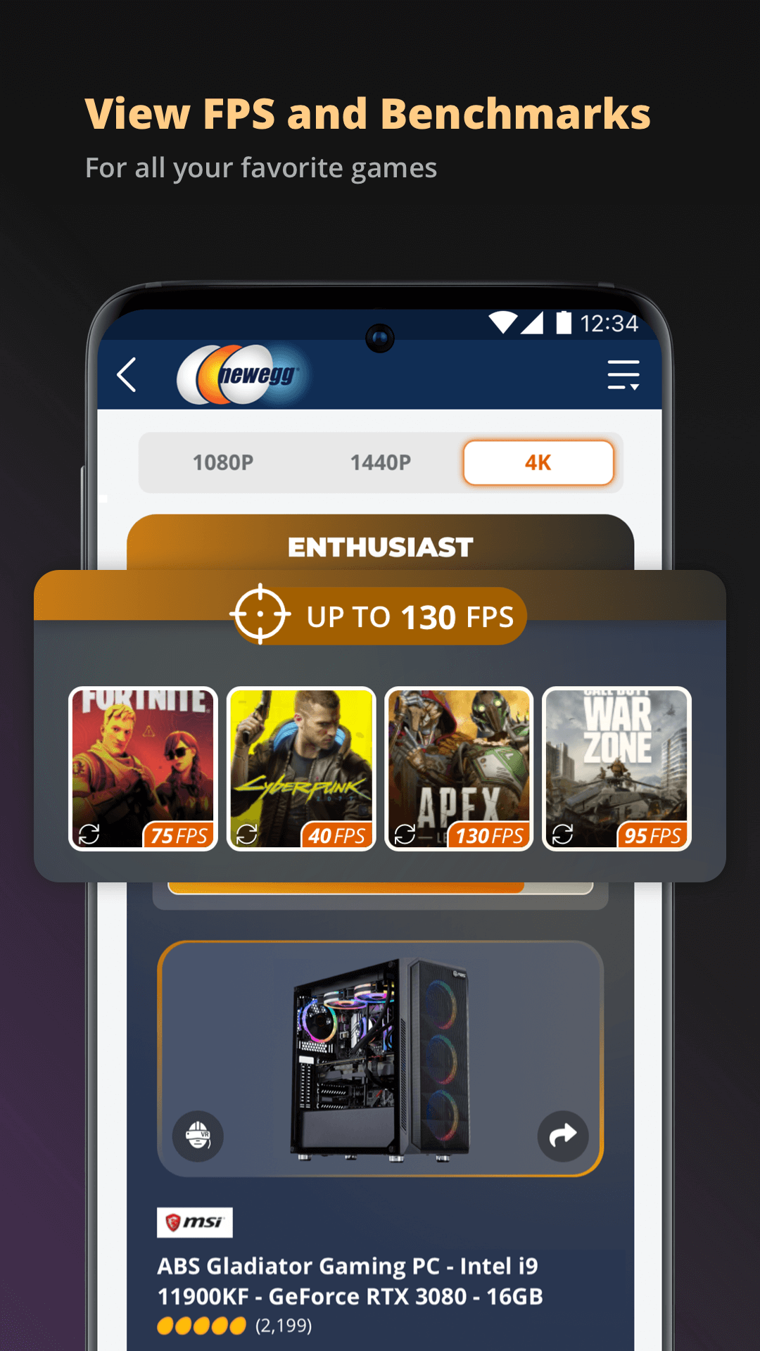 اسکرین شات 8 برنامه Newegg - Tech Shopping Online
