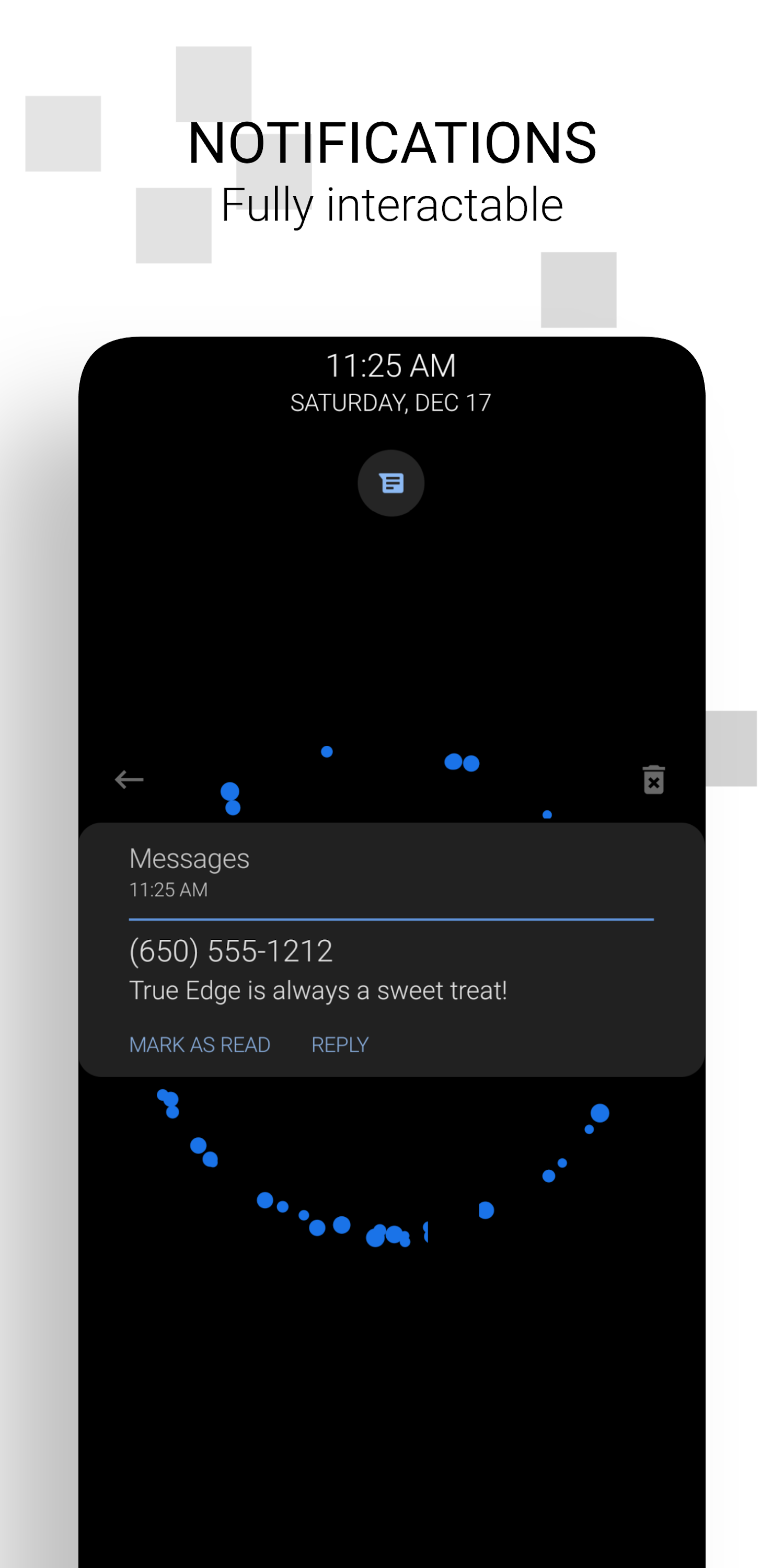 اسکرین شات 3 برنامه True Edge: Notification Buddy