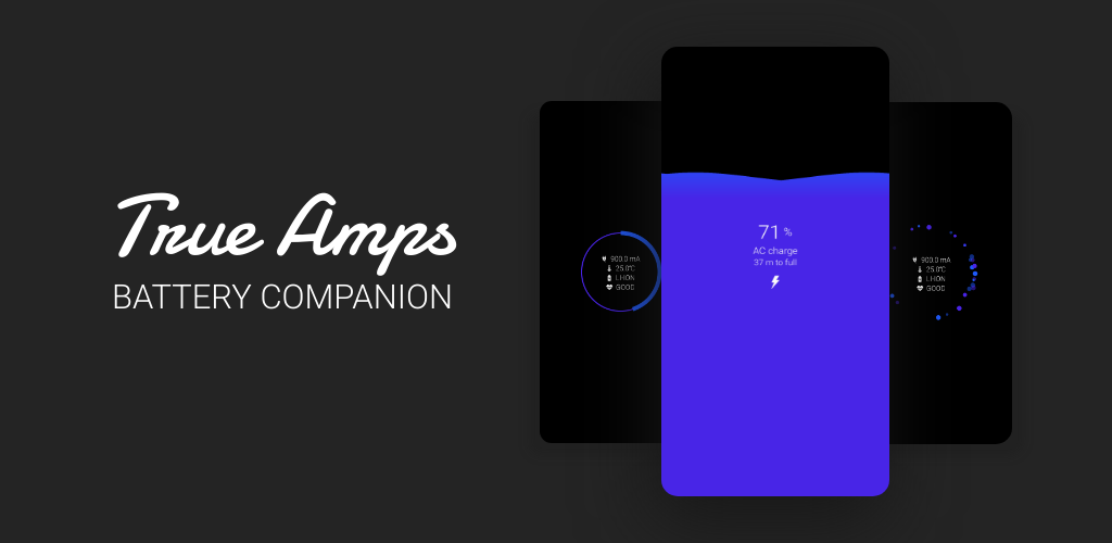 اسکرین شات 1 برنامه True Amps: Battery Companion