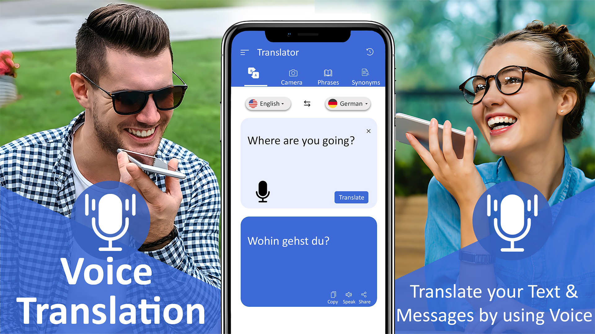 اسکرین شات 2 برنامه Translate: Language Translator