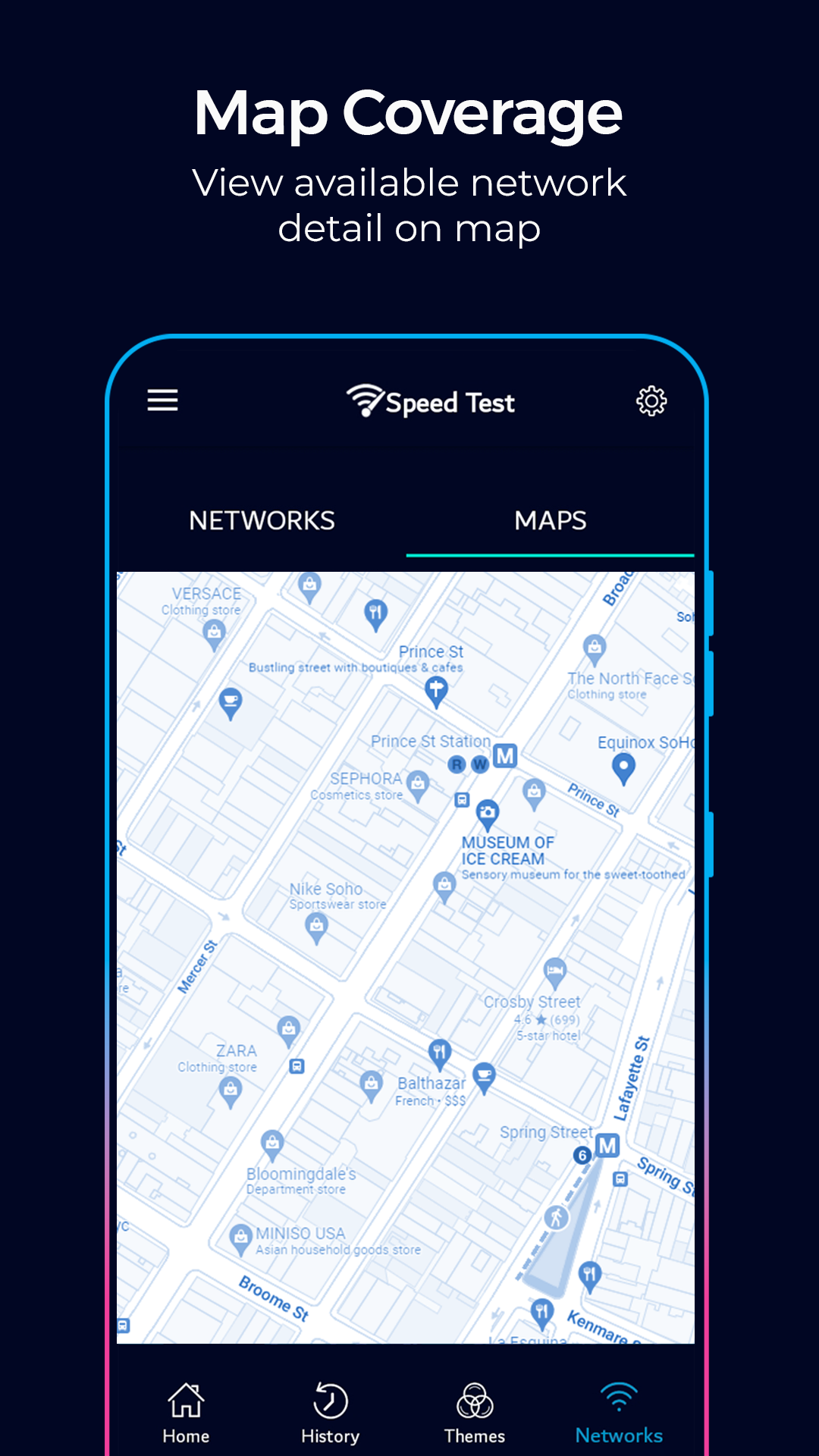 اسکرین شات 4 برنامه Wifi Speed Test : Speed Test
