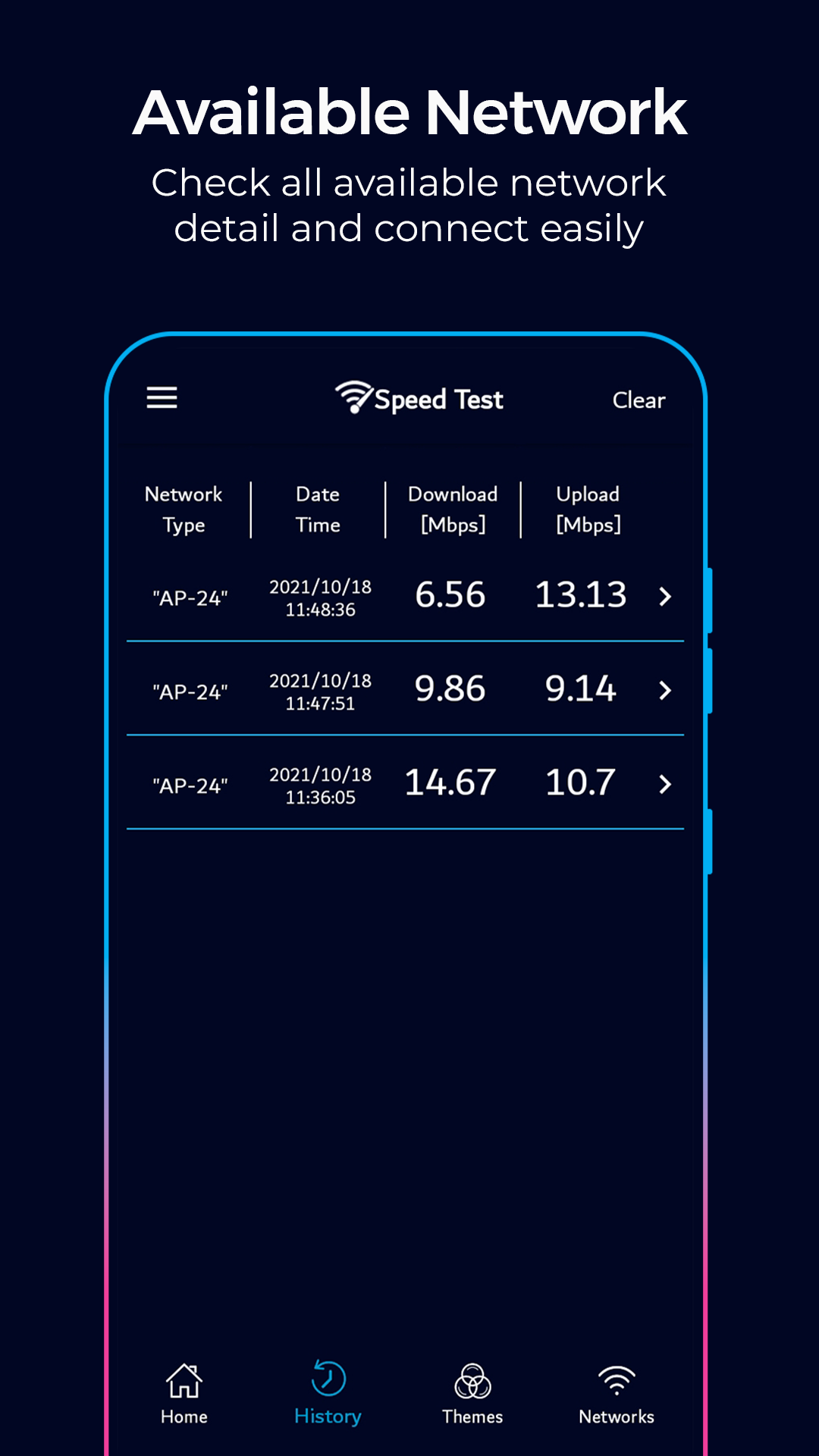 اسکرین شات 5 برنامه Wifi Speed Test : Speed Test