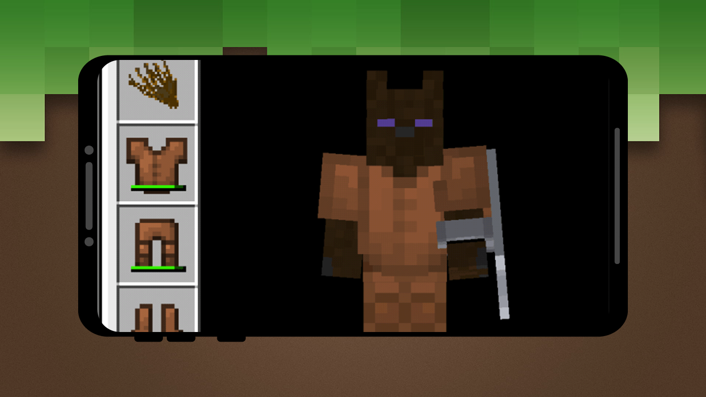 اسکرین شات 4 برنامه Werewolf Mod for Minecraft