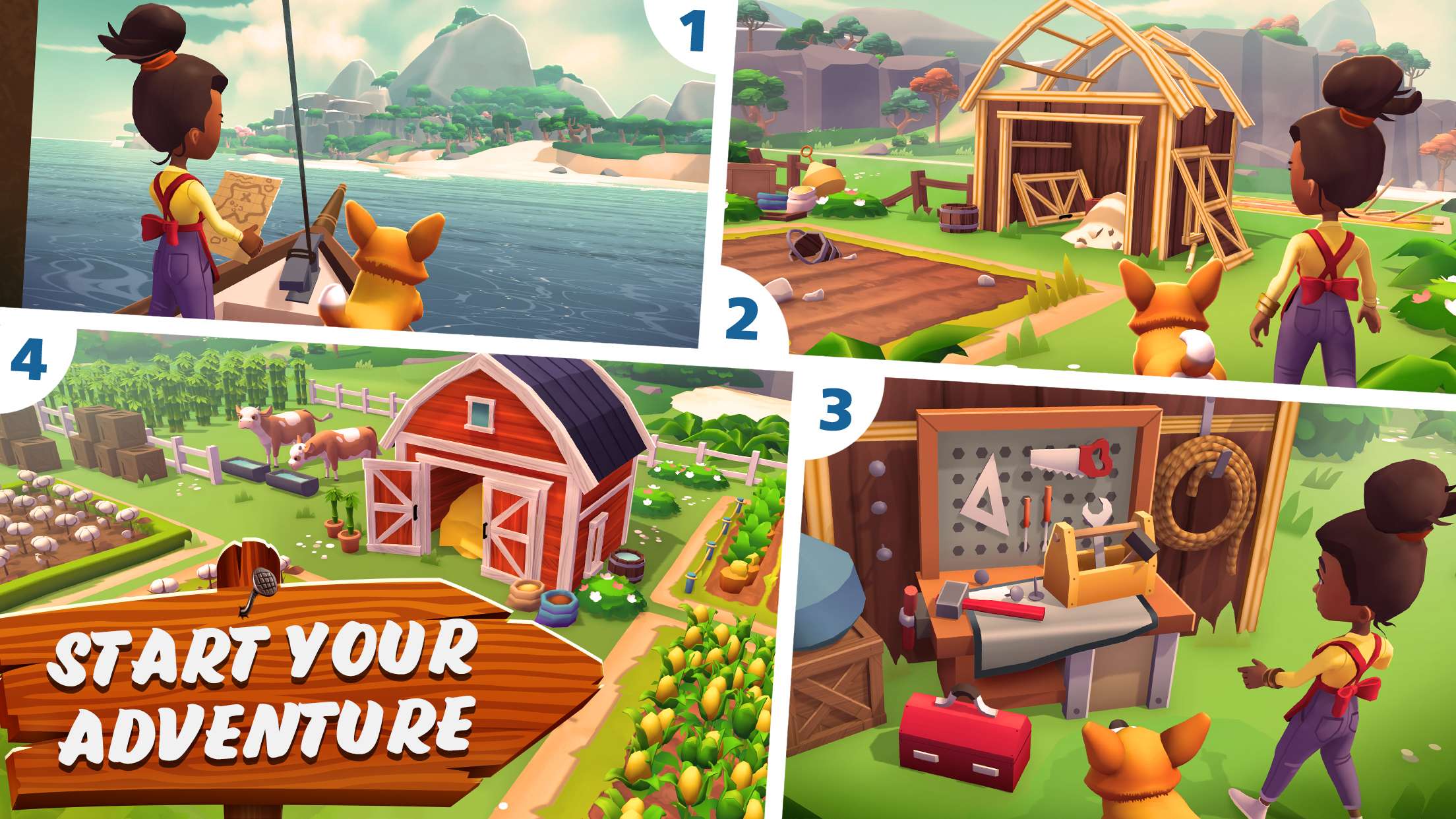 اسکرین شات 7 بازی Sunshine Island : Farming Game