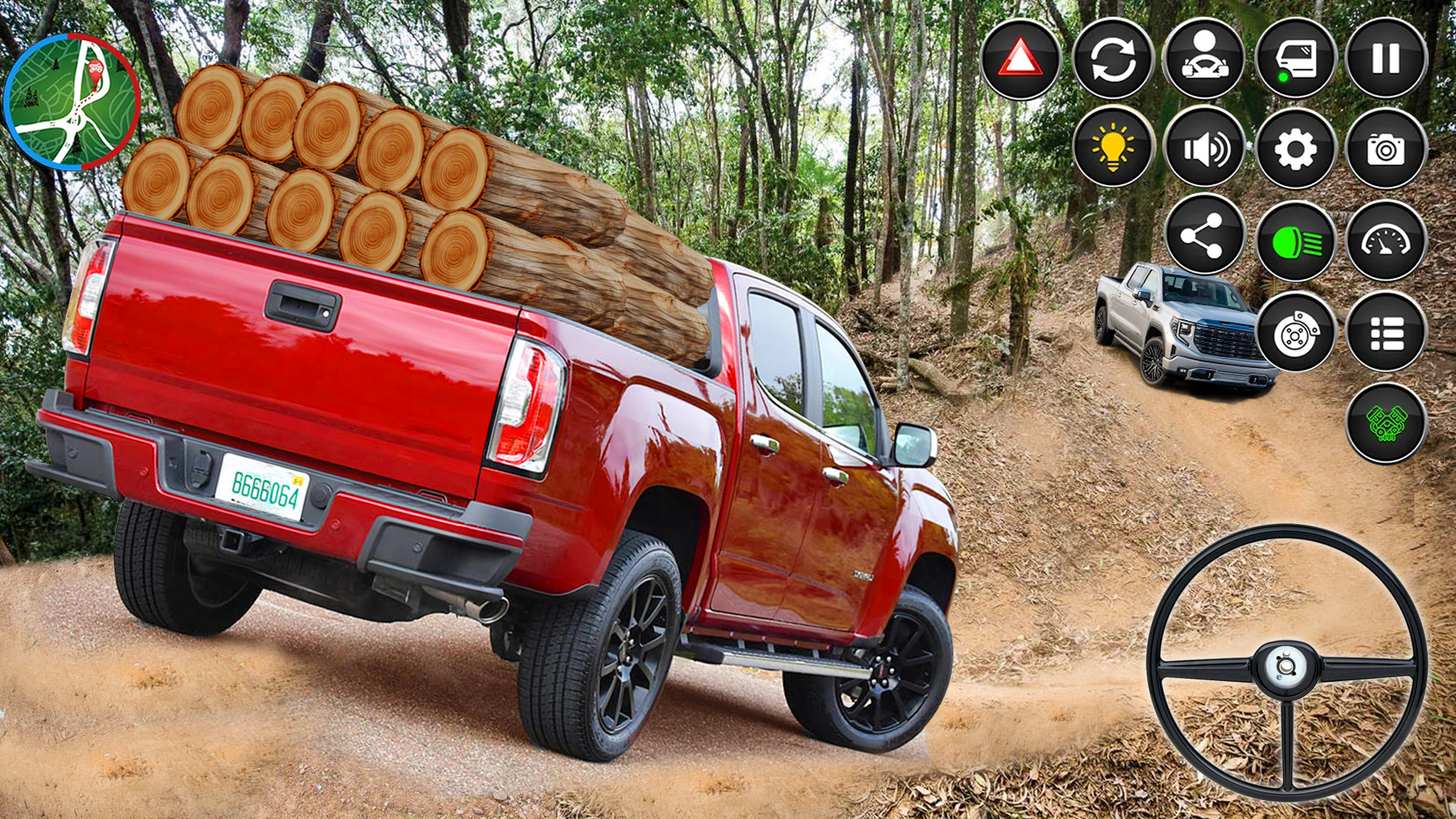 اسکرین شات 5 بازی Pickup Truck 4x4 Offroad Drive