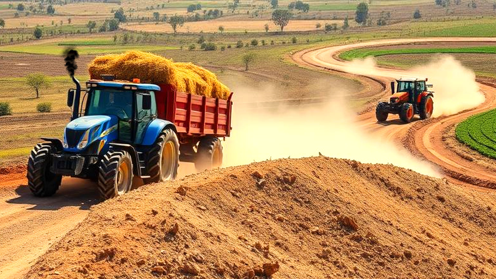 اسکرین شات 4 بازی Tractor Trolley Farming Drive