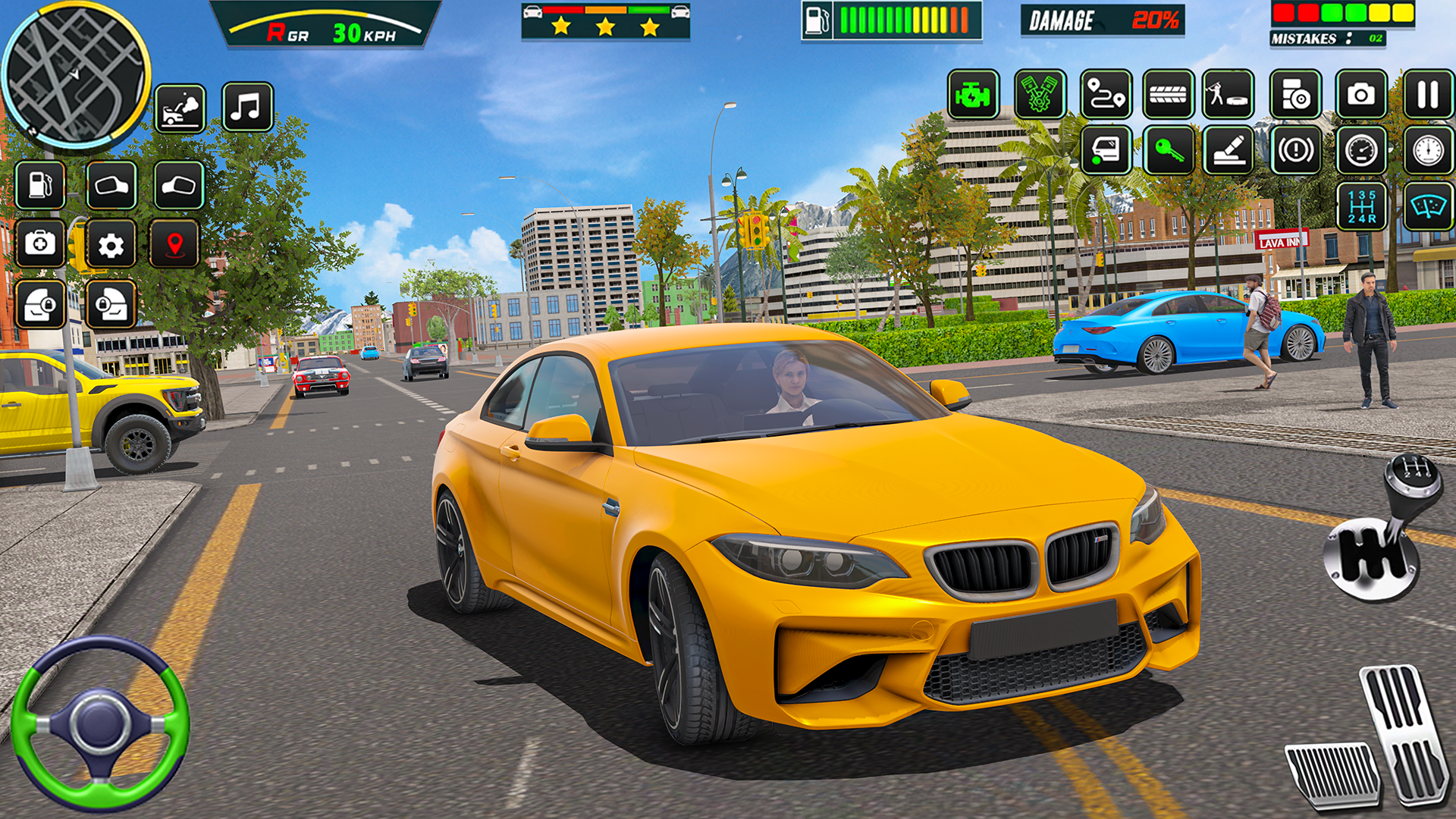 اسکرین شات 7 بازی Car Driving Games : City Car