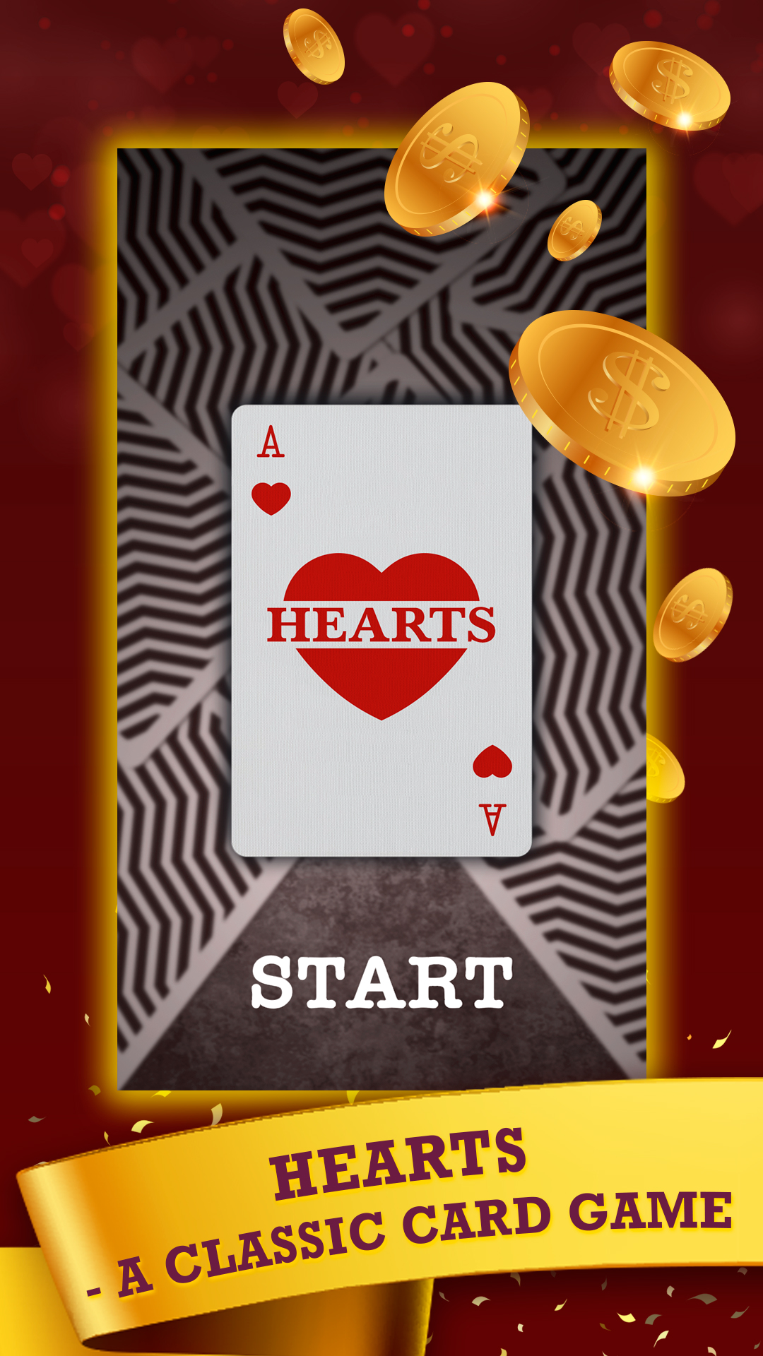 اسکرین شات 6 بازی Hearts: Classic Card Game Fun