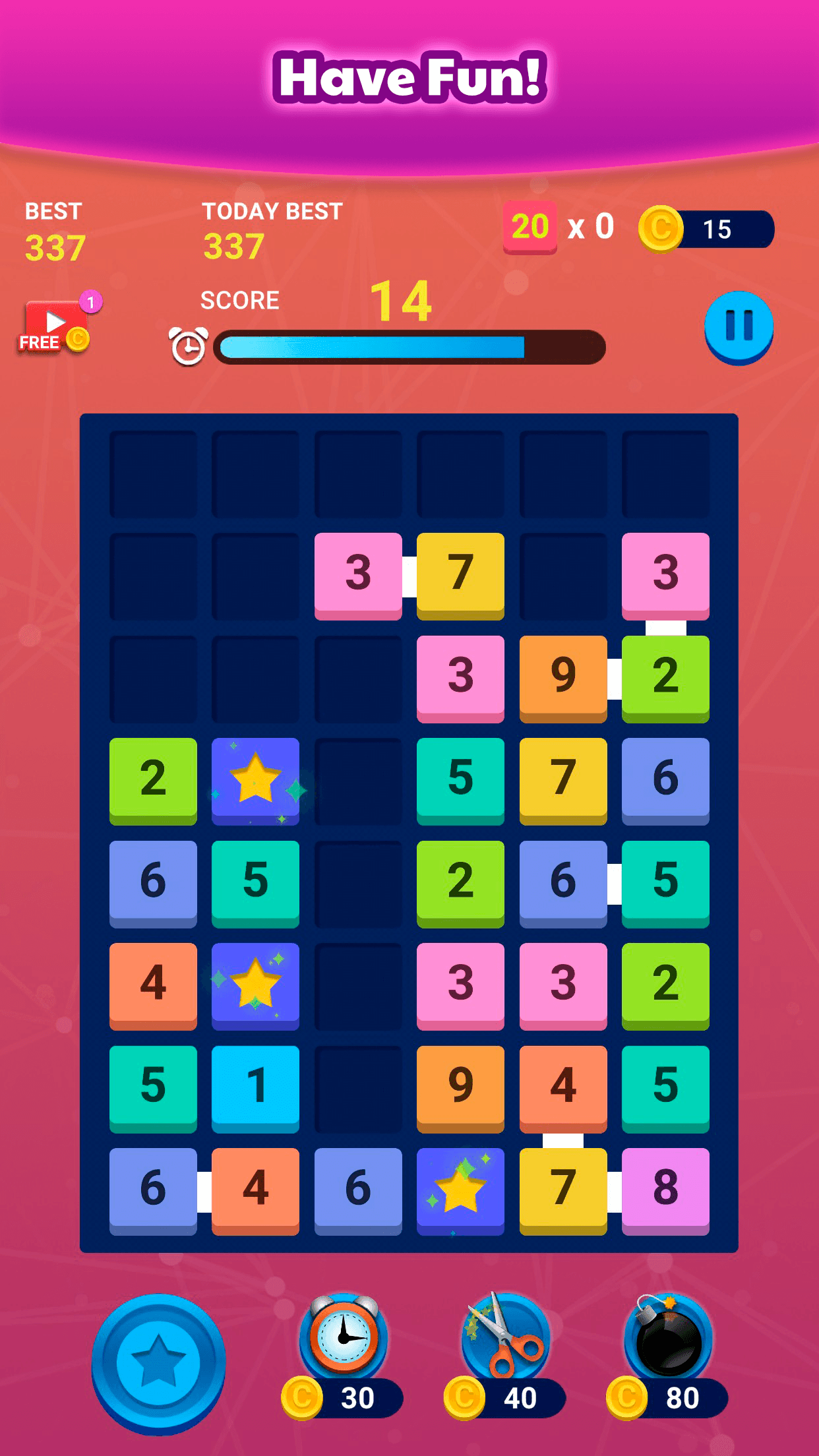 اسکرین شات 7 بازی Merge Block: Number Merge Game