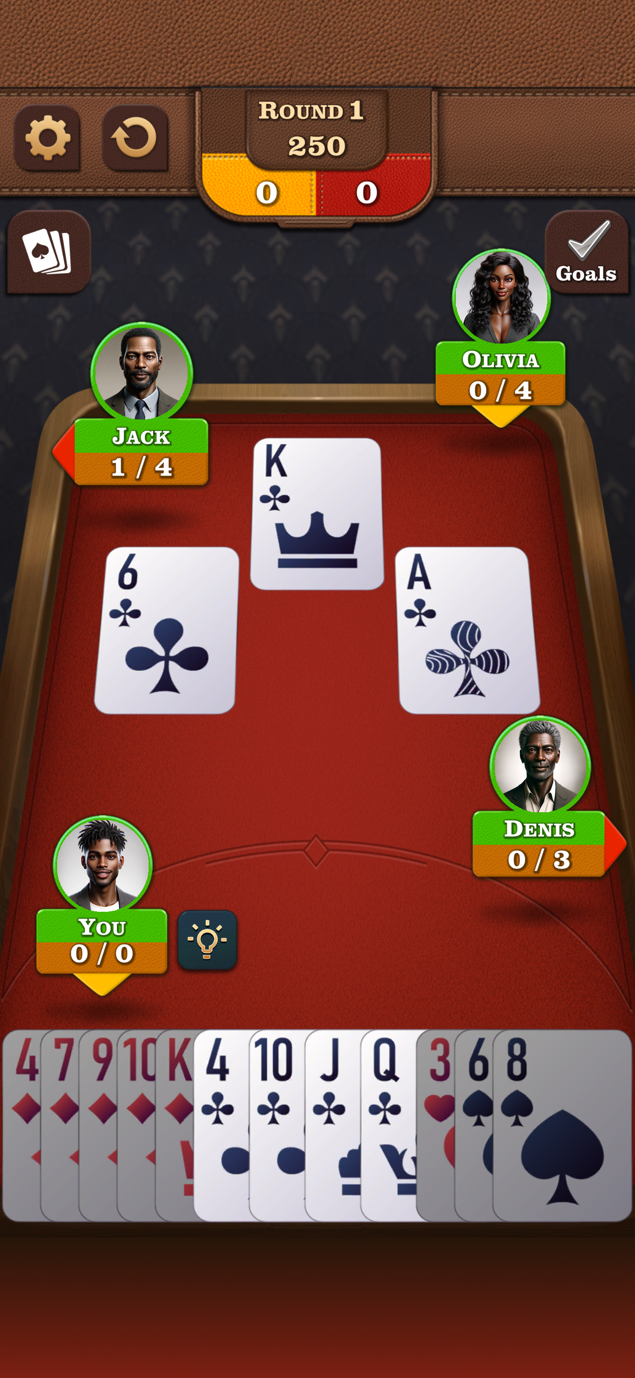 اسکرین شات 5 بازی Spades: Classic Card Game