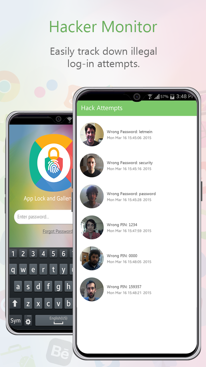 اسکرین شات 7 برنامه App Lock & Gallery Lock