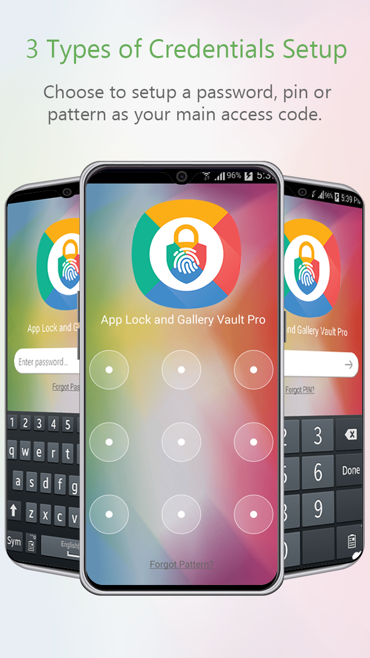 اسکرین شات 1 برنامه App Lock & Gallery Lock