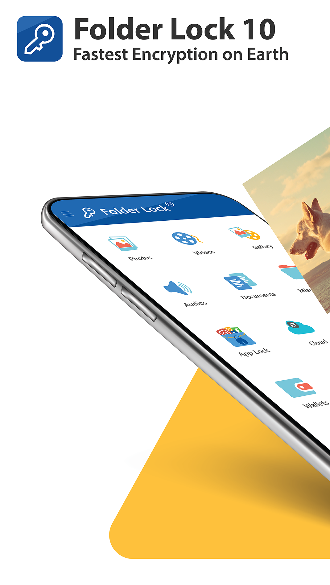 اسکرین شات 1 برنامه Folder Lock