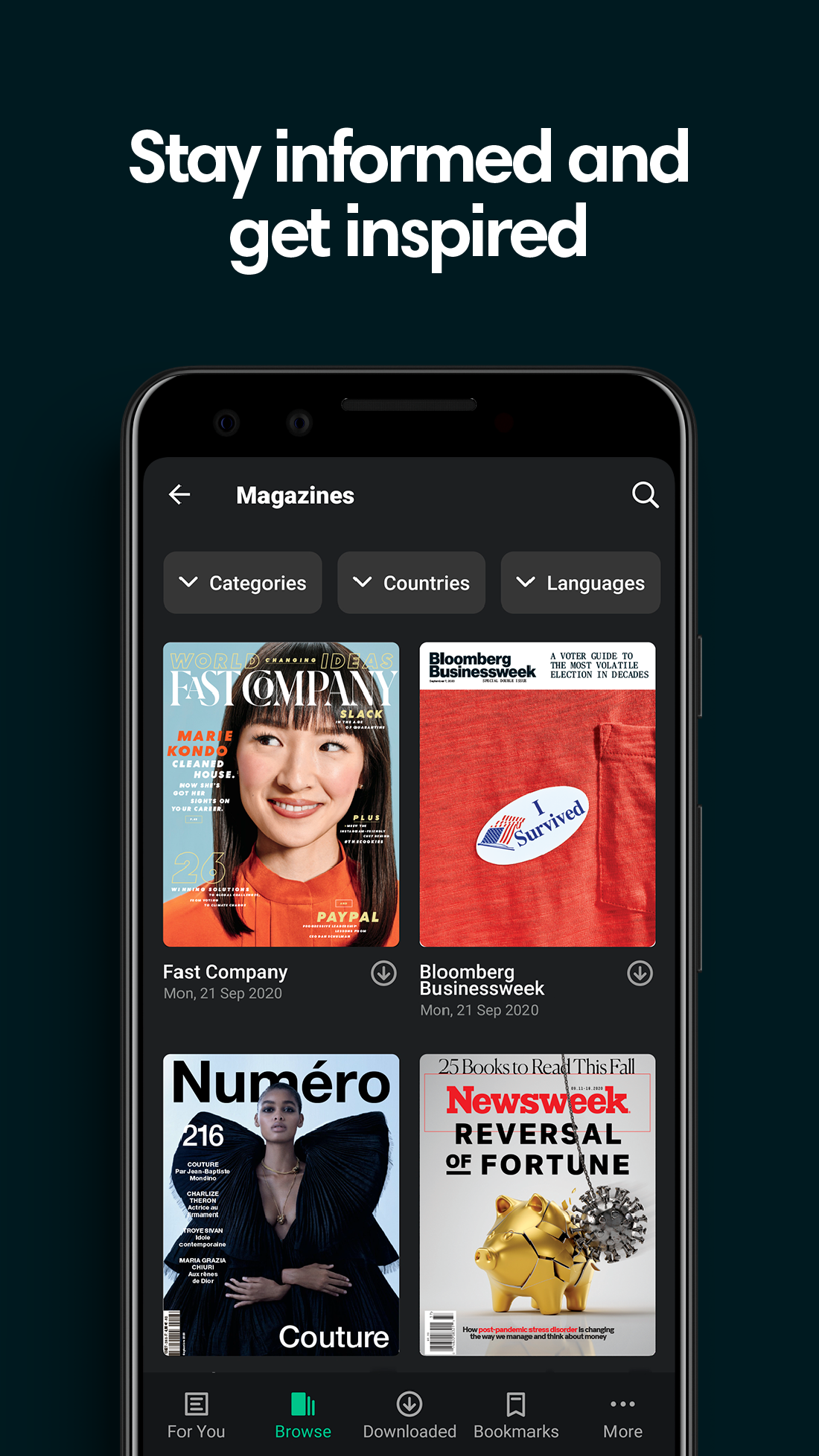 اسکرین شات 5 برنامه PressReader (preinstalled)