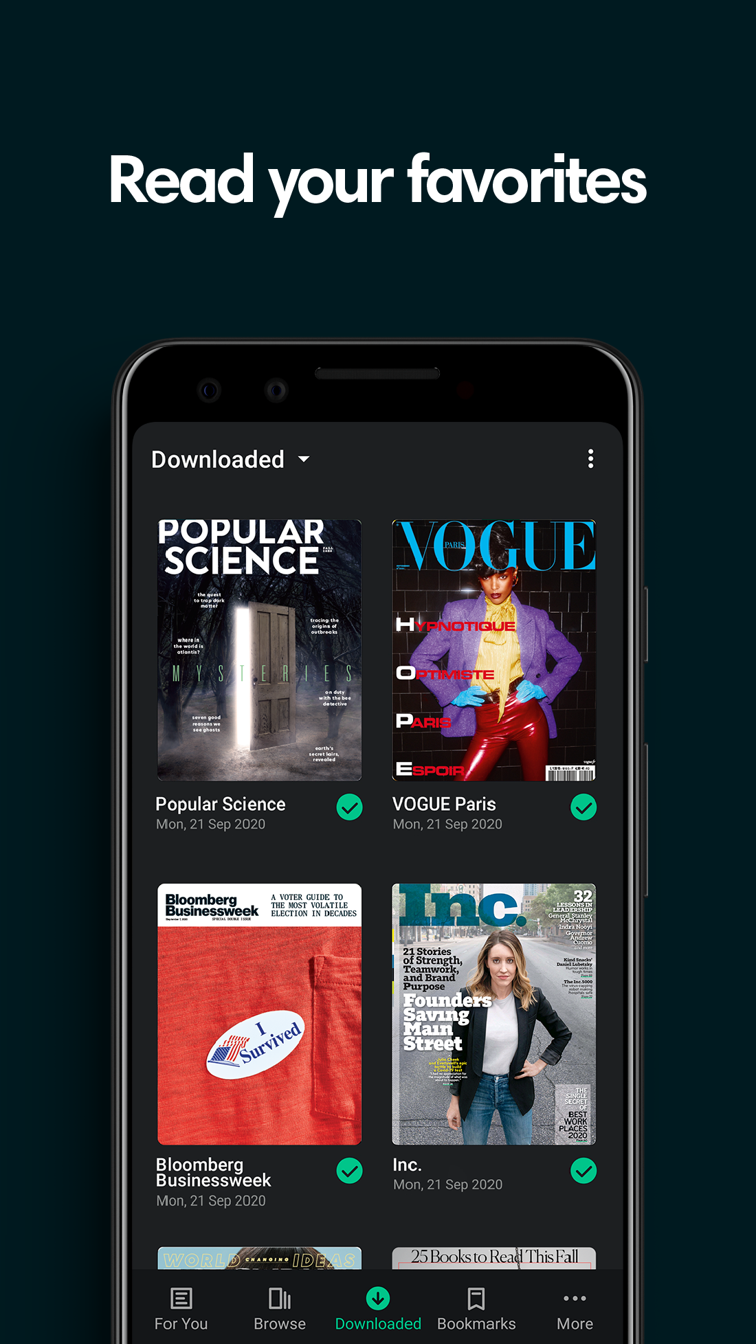 اسکرین شات 7 برنامه PressReader (preinstalled)