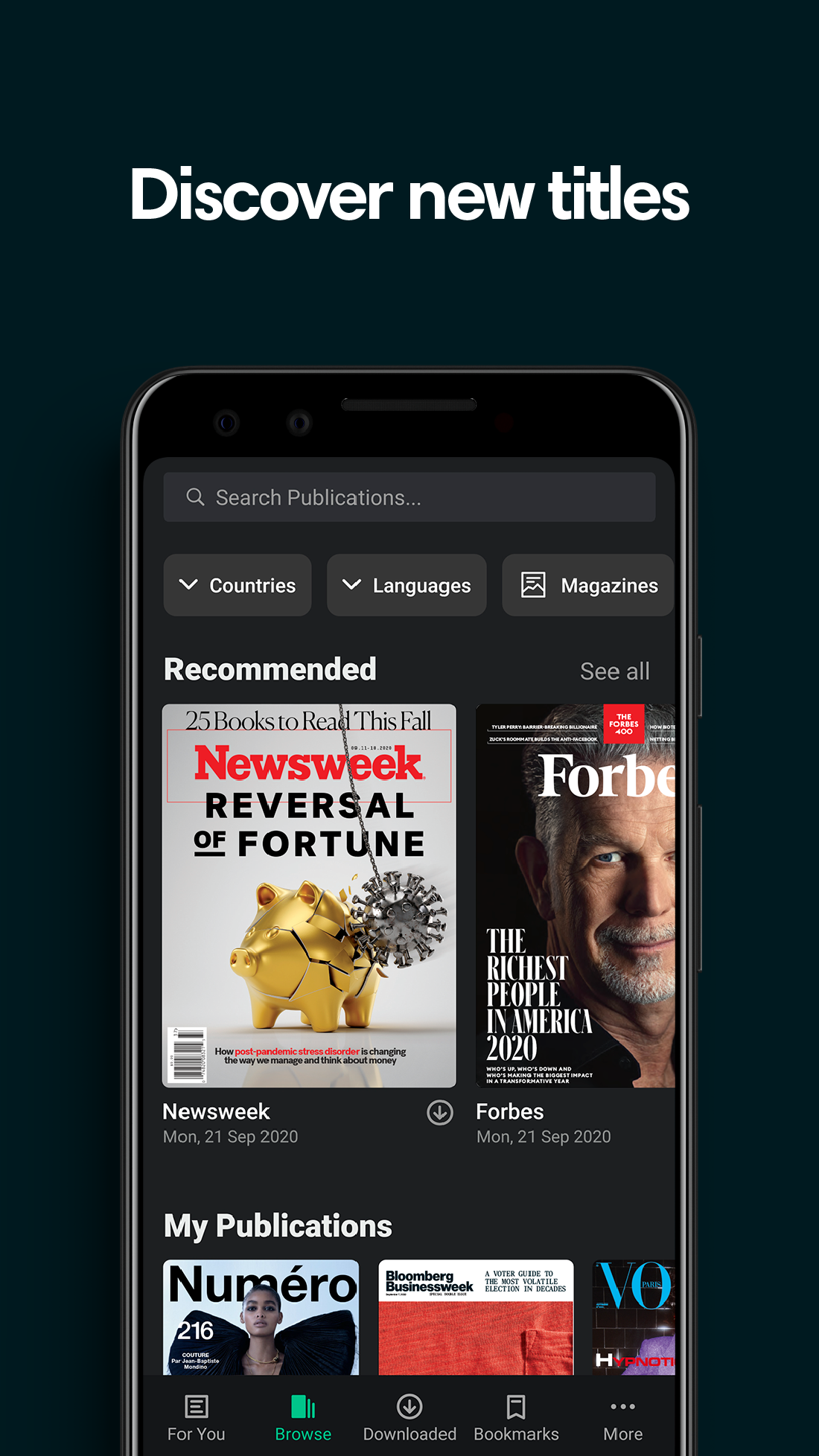 اسکرین شات 6 برنامه PressReader (preinstalled)