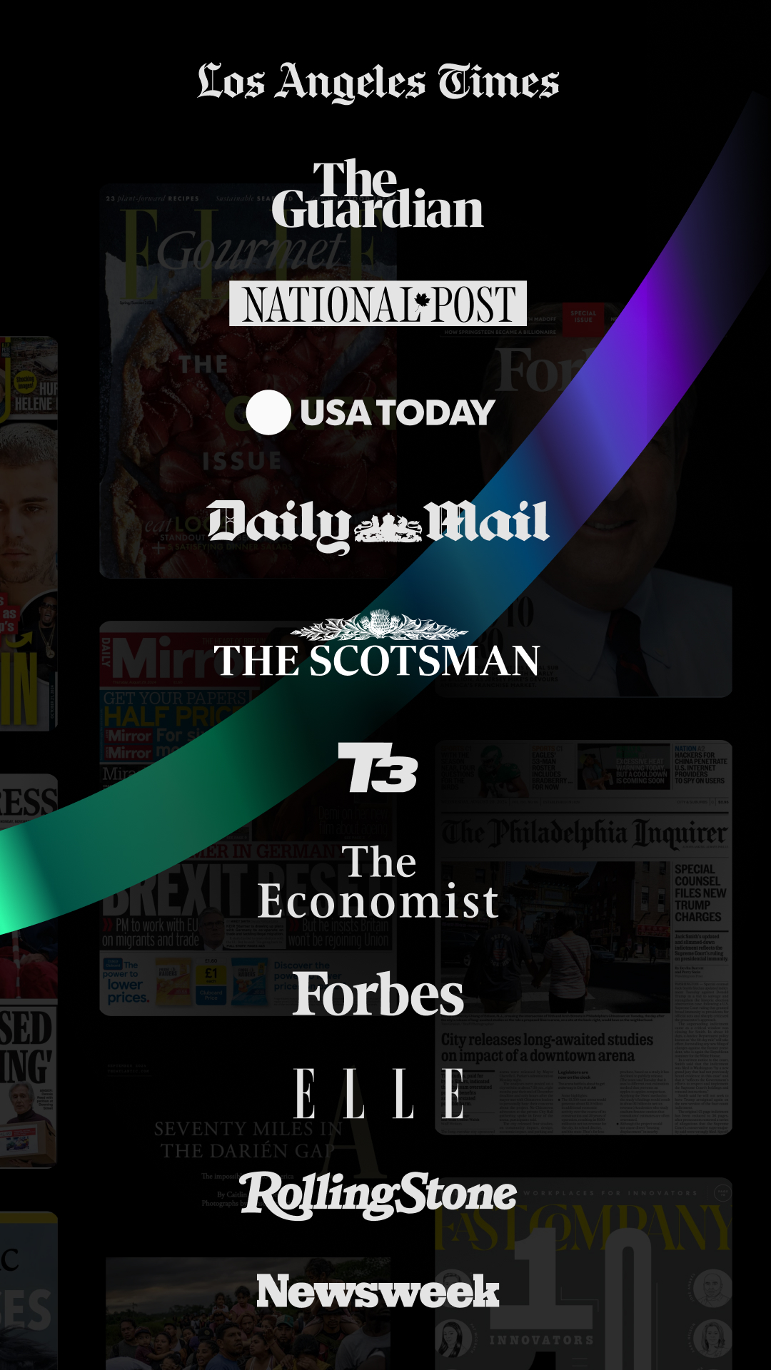 اسکرین شات 4 برنامه PressReader: News & Magazines