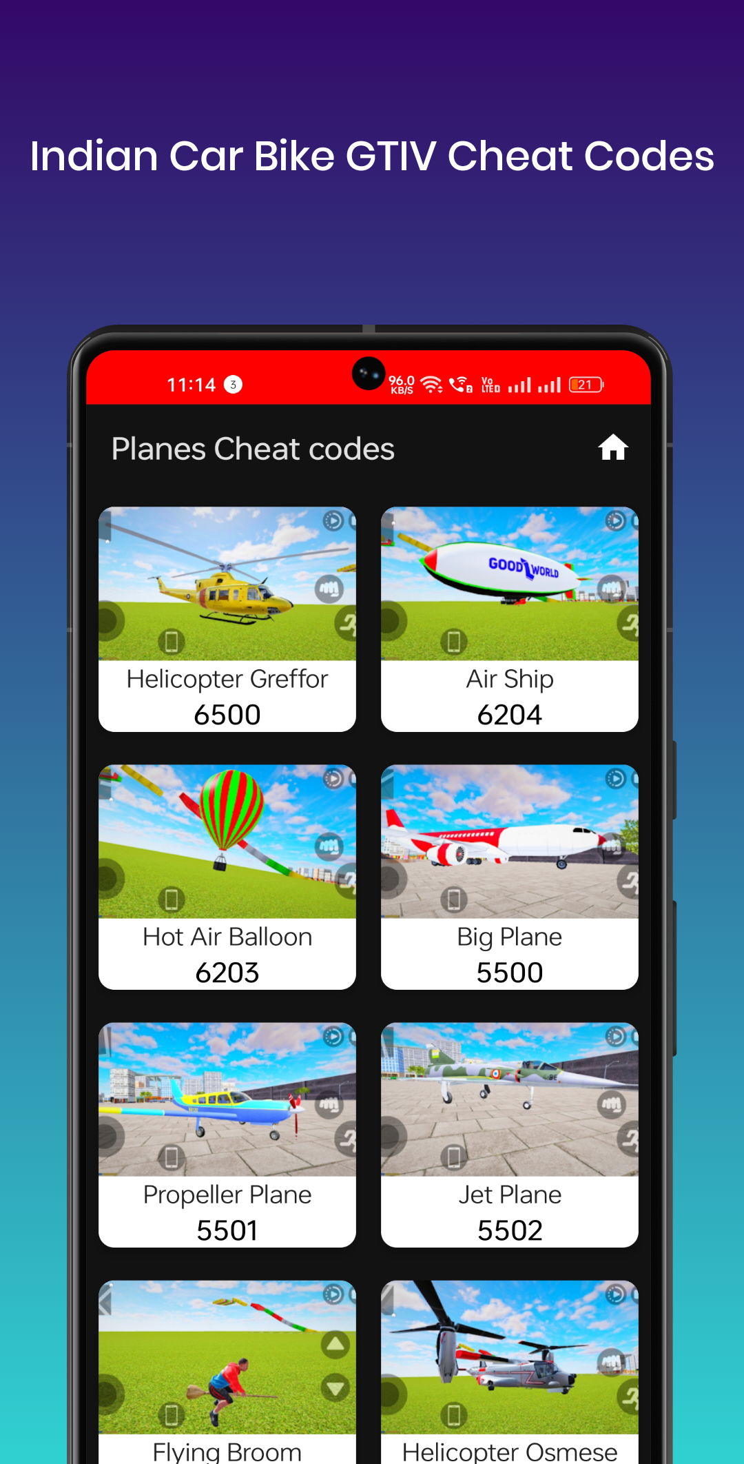 اسکرین شات 5 برنامه Indian Car Bike GTIV cheats