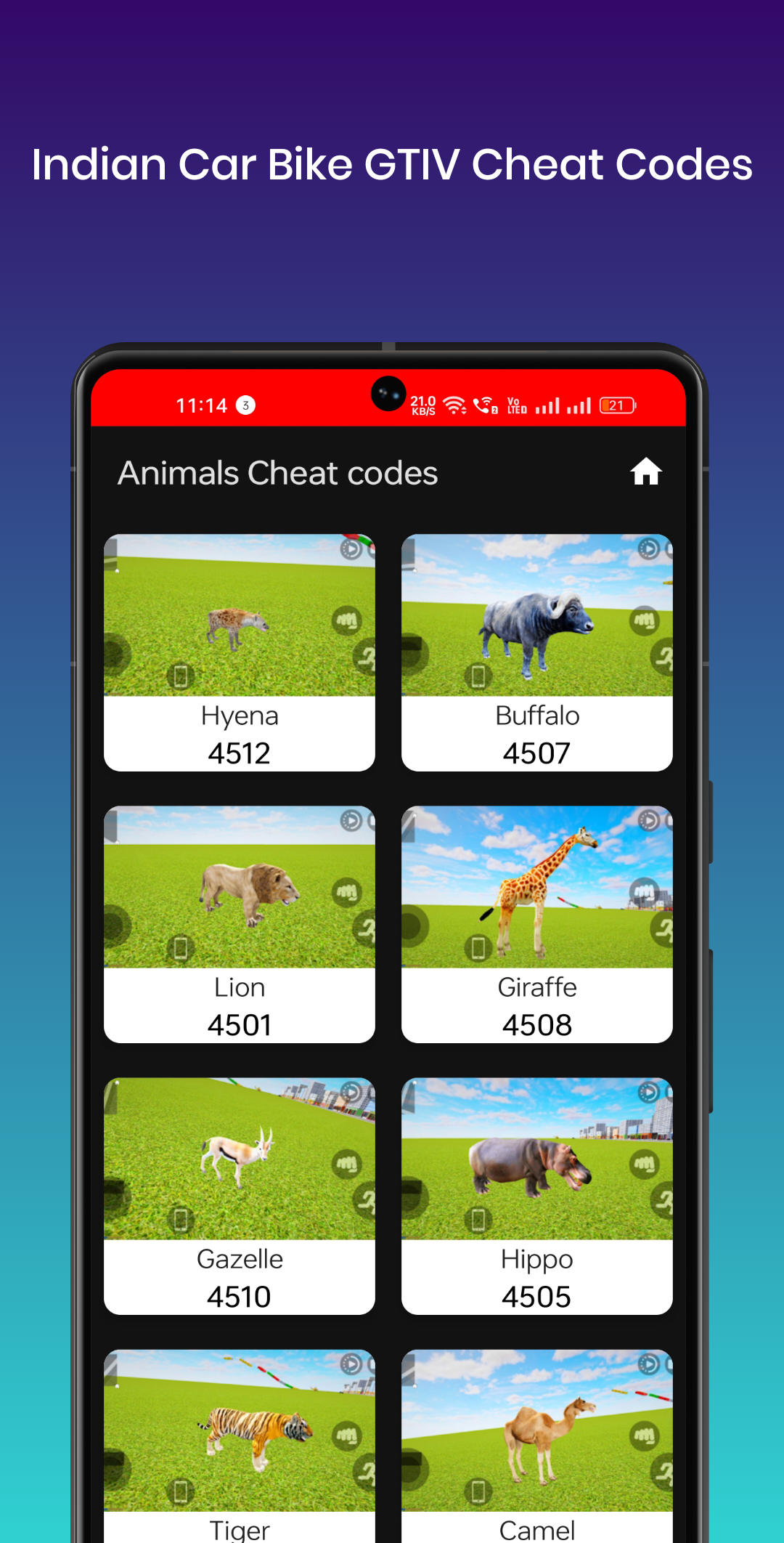 اسکرین شات 6 برنامه Indian Car Bike GTIV cheats