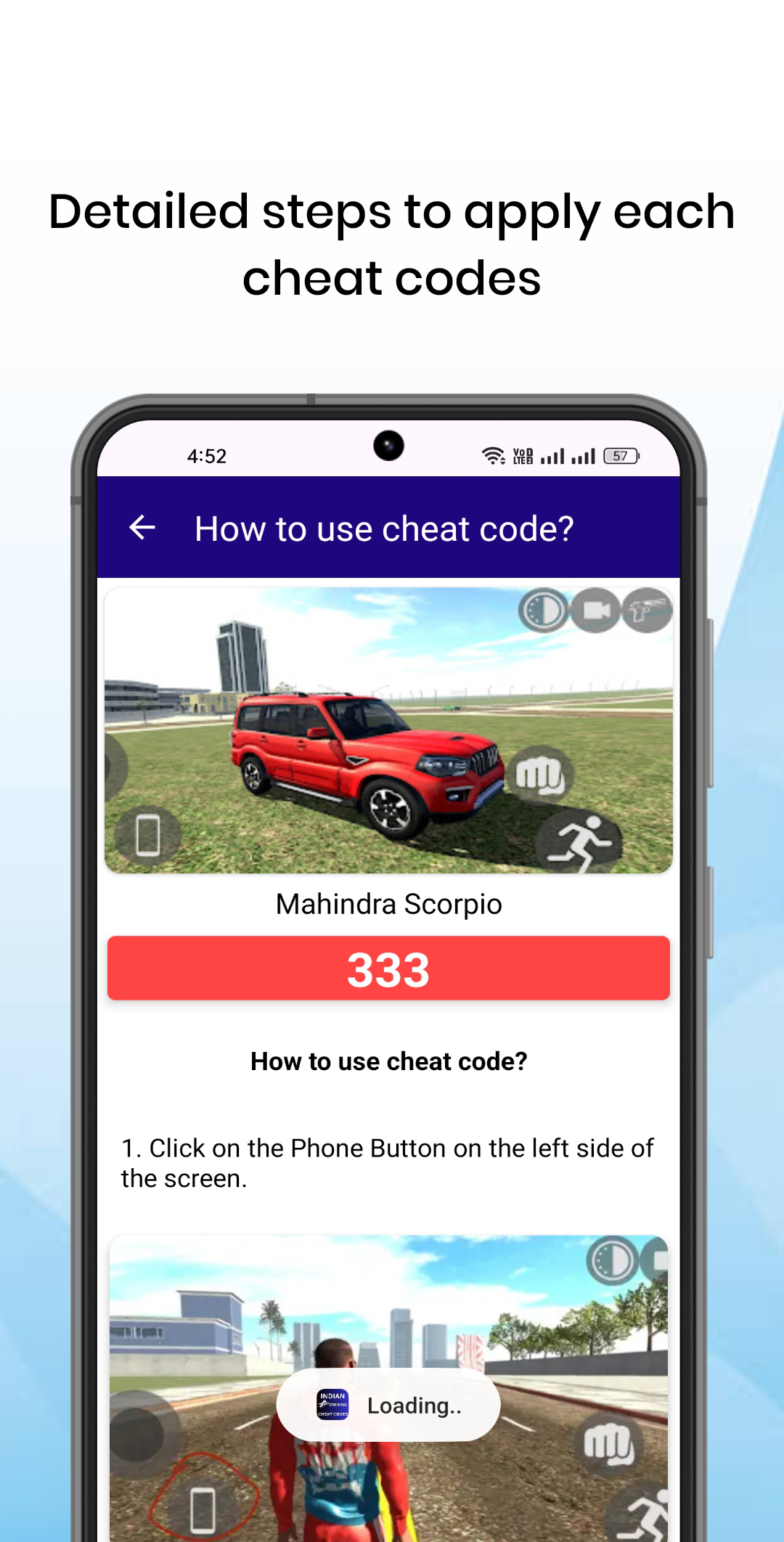 اسکرین شات 8 بازی Indian Bike Driving cheat code