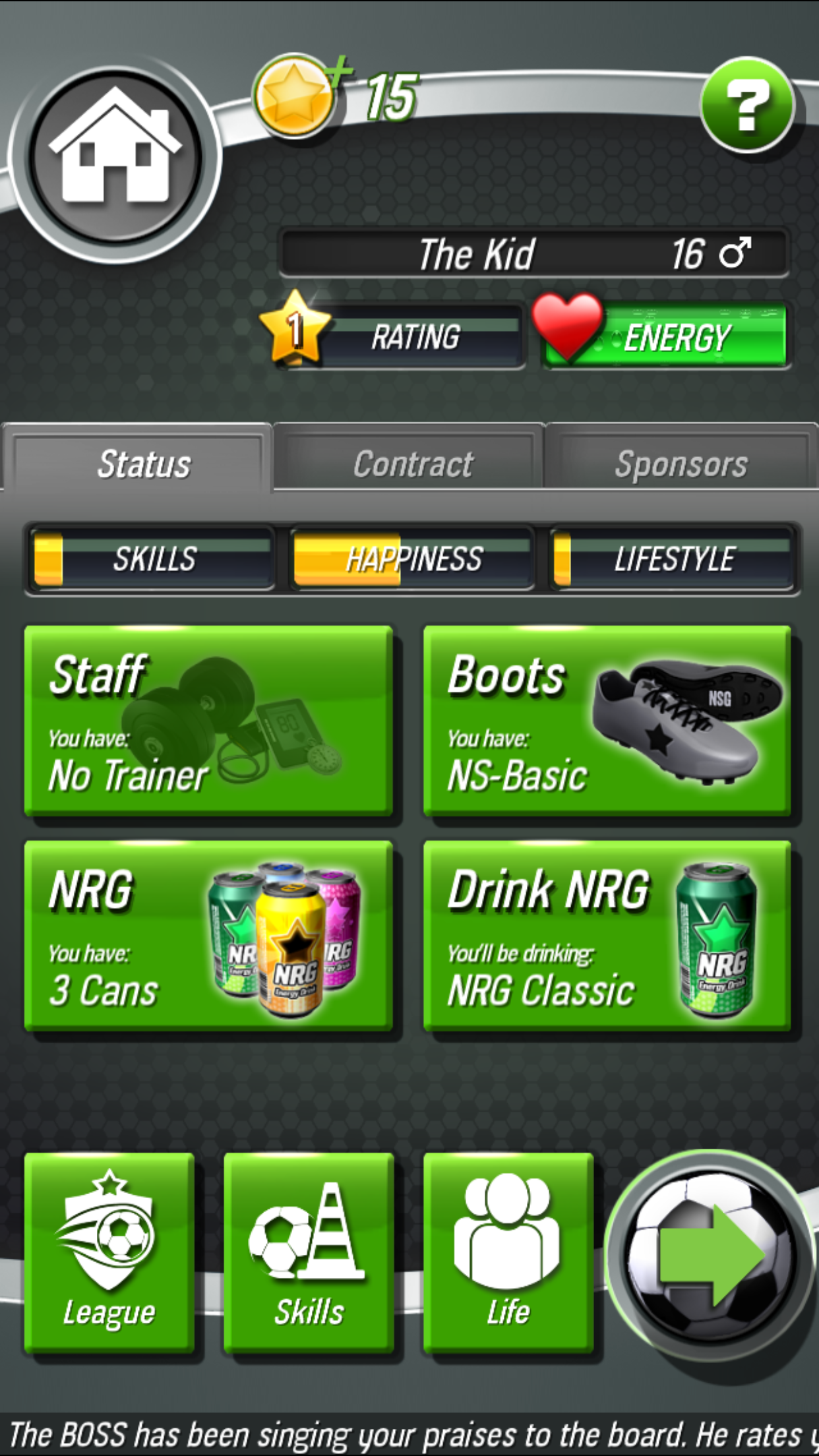 اسکرین شات 4 بازی New Star Soccer