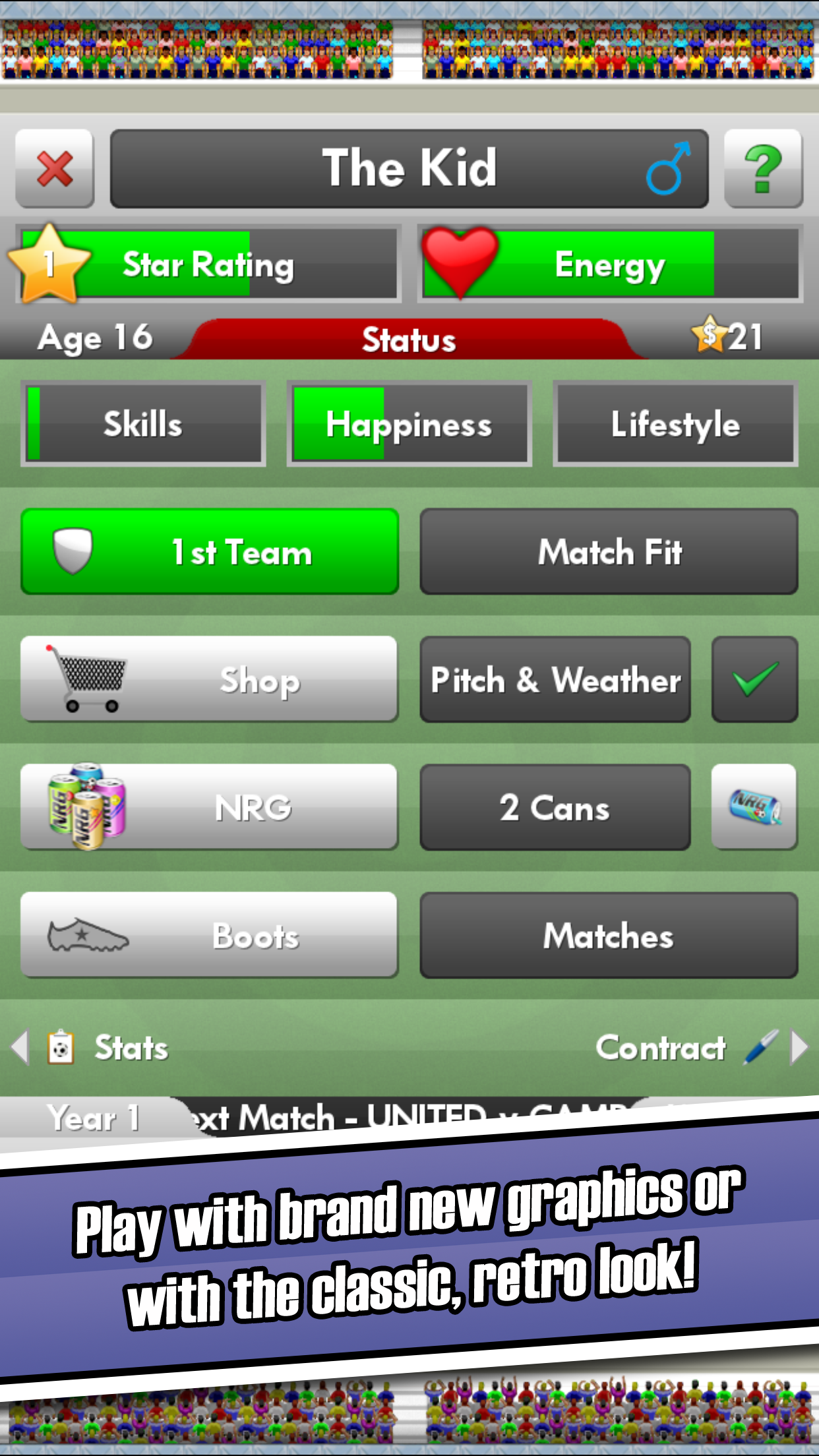 اسکرین شات 2 بازی New Star Soccer
