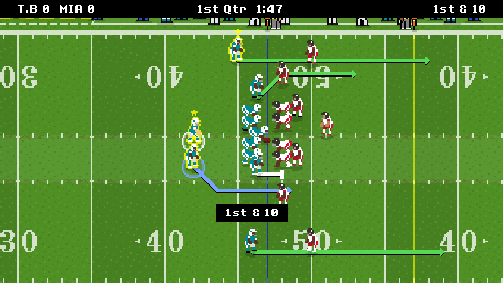 اسکرین شات 1 بازی Retro Bowl