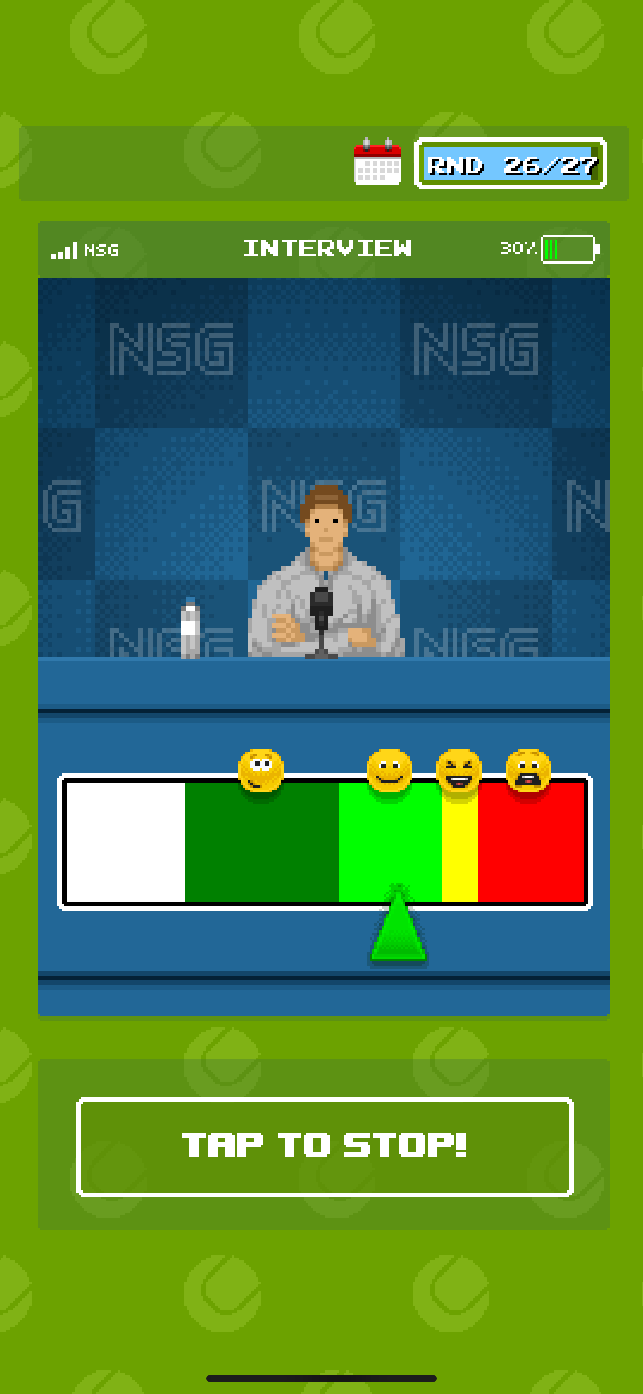 اسکرین شات 4 بازی Retro Slam Tennis