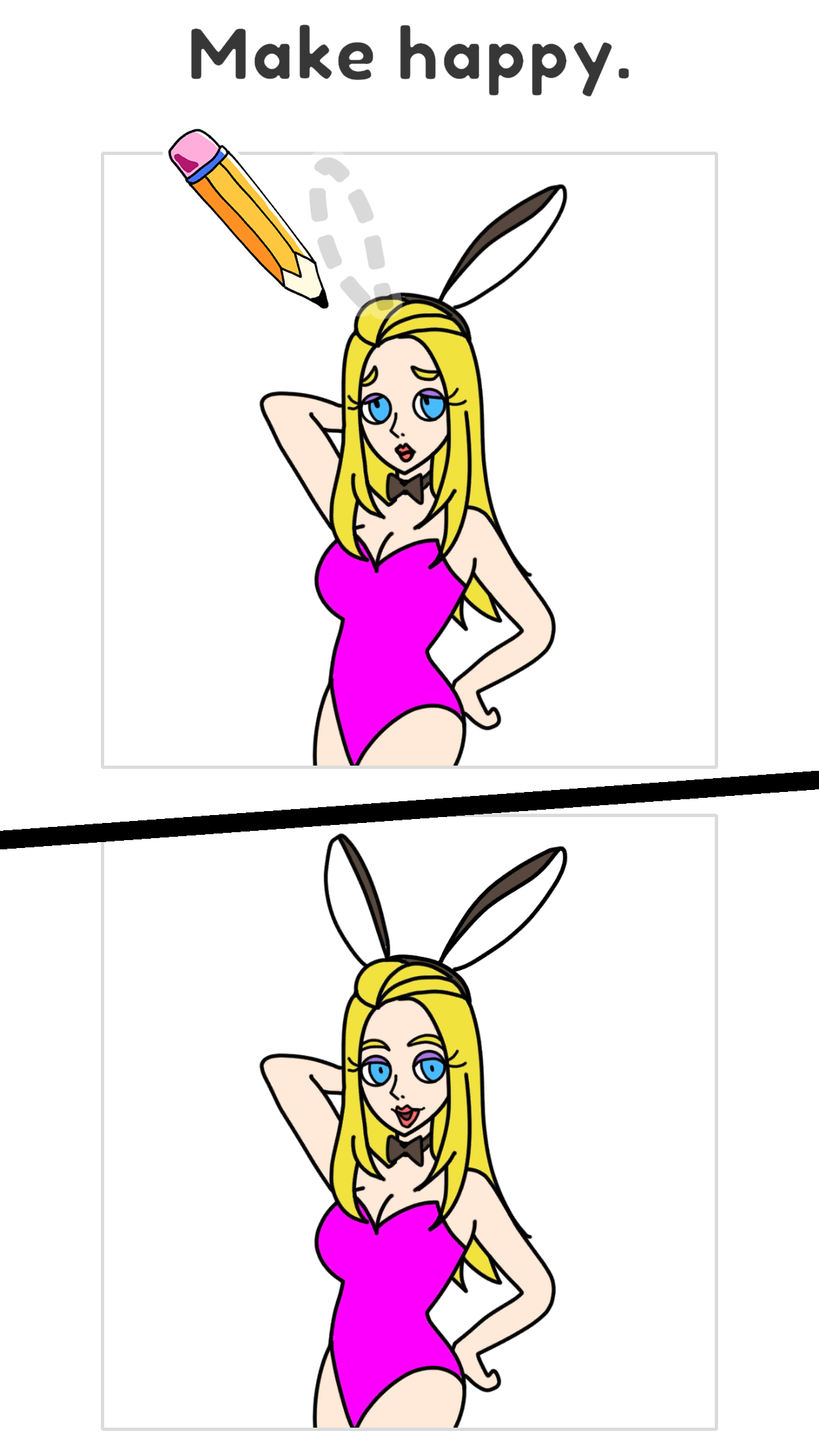 اسکرین شات 1 بازی Draw Happy Cheating