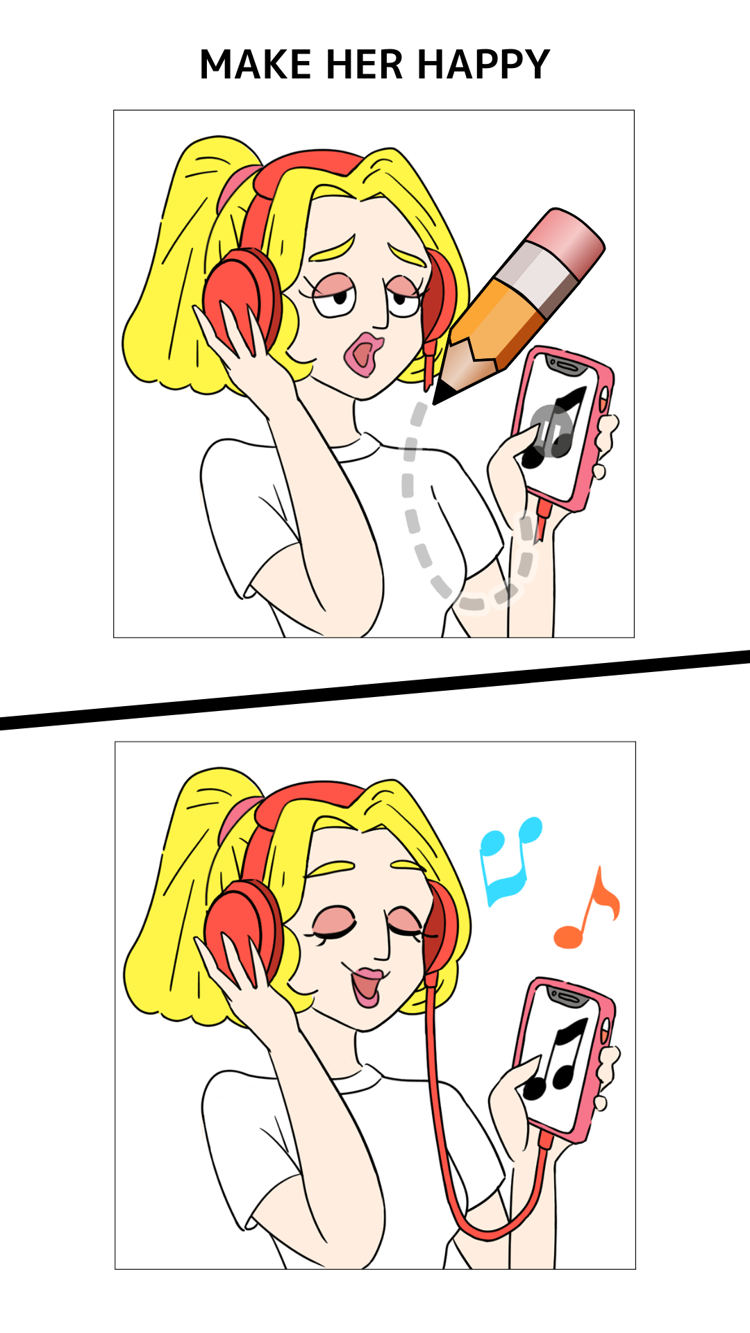 اسکرین شات 3 بازی Draw Happy Life - drawing apps