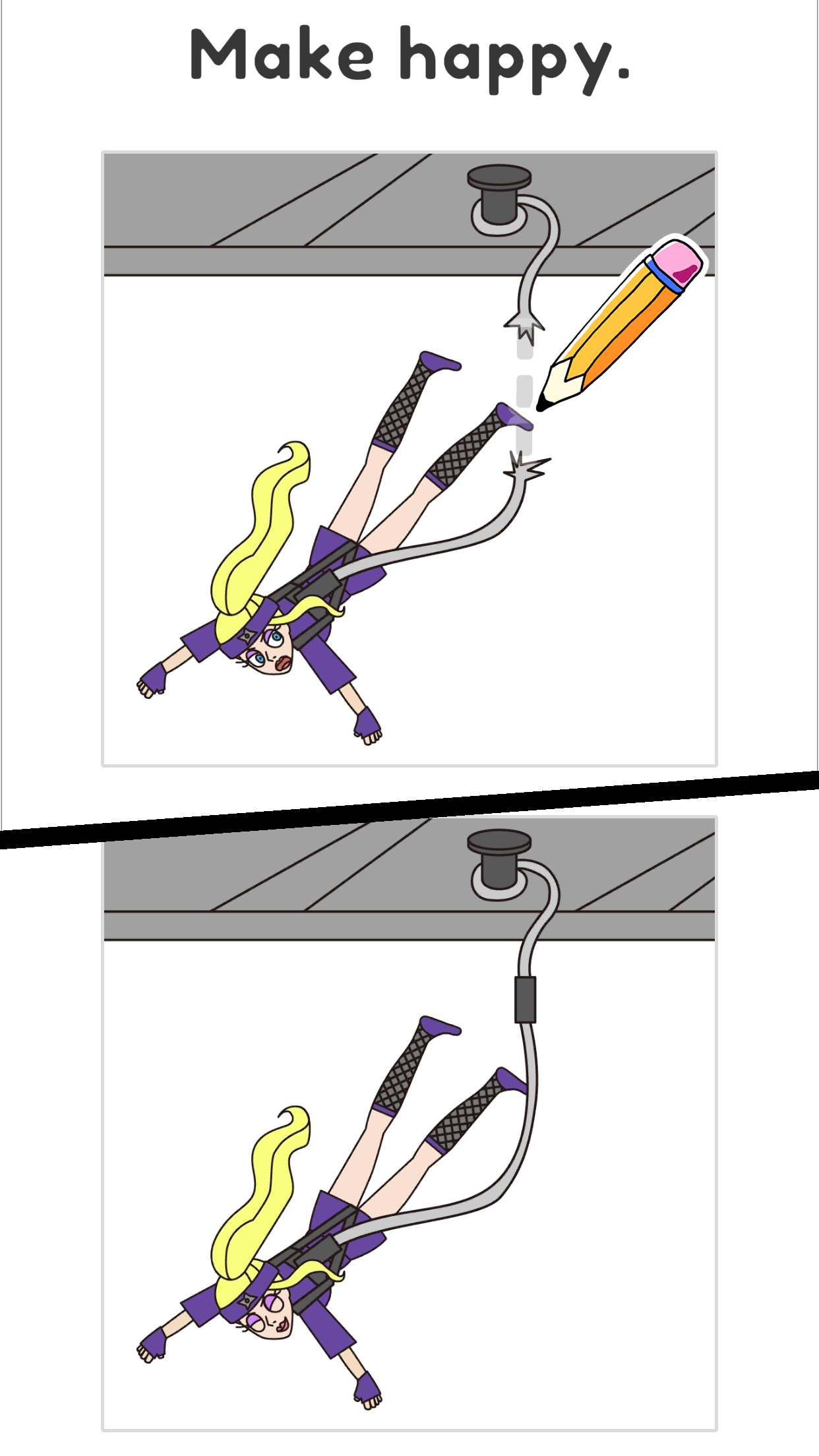 اسکرین شات 3 بازی Draw Happy Ninja - Brain puz