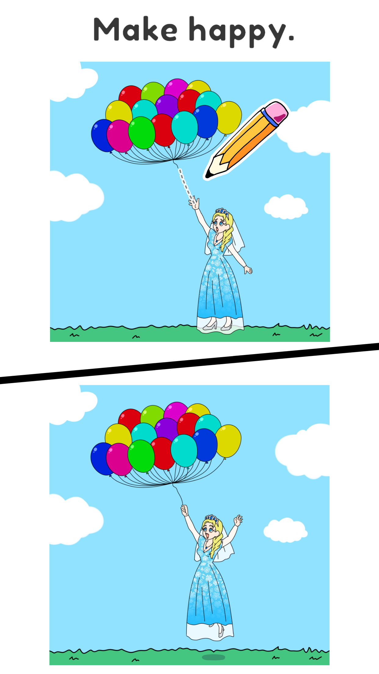 اسکرین شات 1 بازی Draw Happy Wedding : Fun Game
