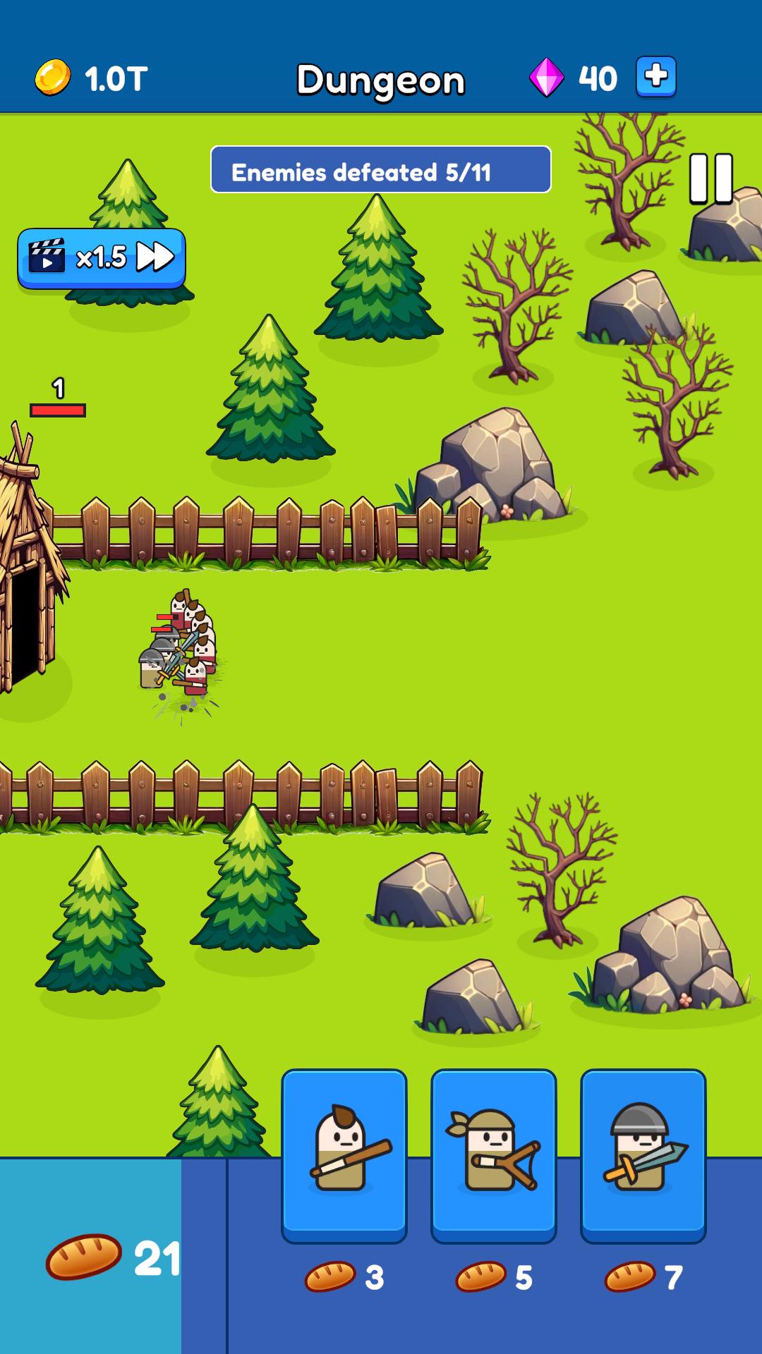 اسکرین شات 4 بازی Pocket Guardian : mini TD war