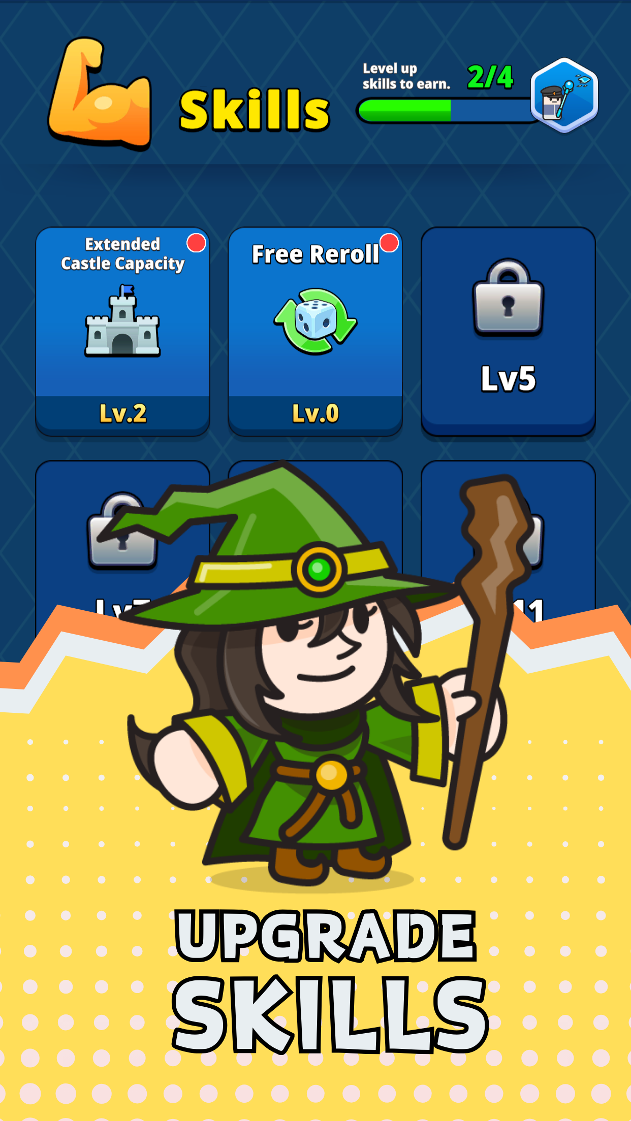 اسکرین شات 4 بازی Square Warriors: Puzzle TD RPG