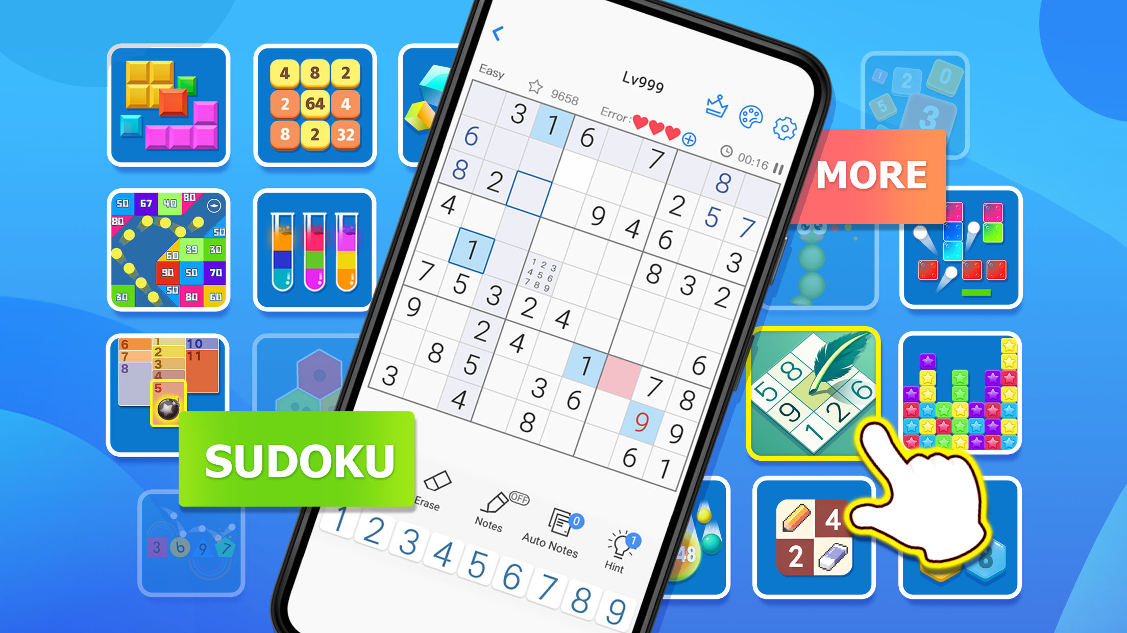 اسکرین شات 2 بازی Sudoku Joy: Sudoku Puzzle